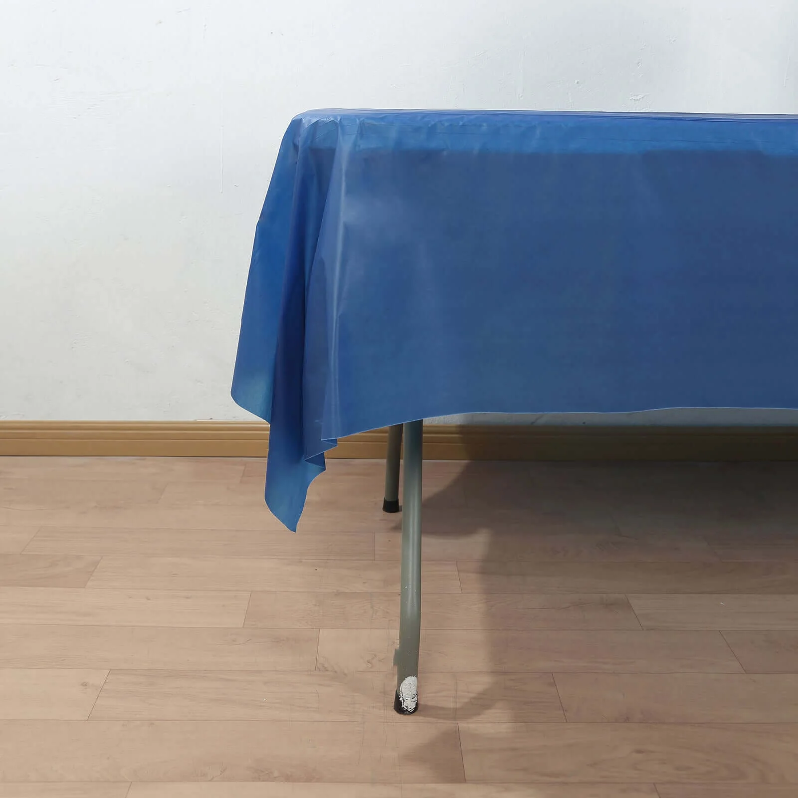 Plastic Table Cover Roll 54"x300ft Navy Blue with Slide Cutter - Cuts Up to 36 Rectangle 8ft Disposable Tablecloths - Image 6