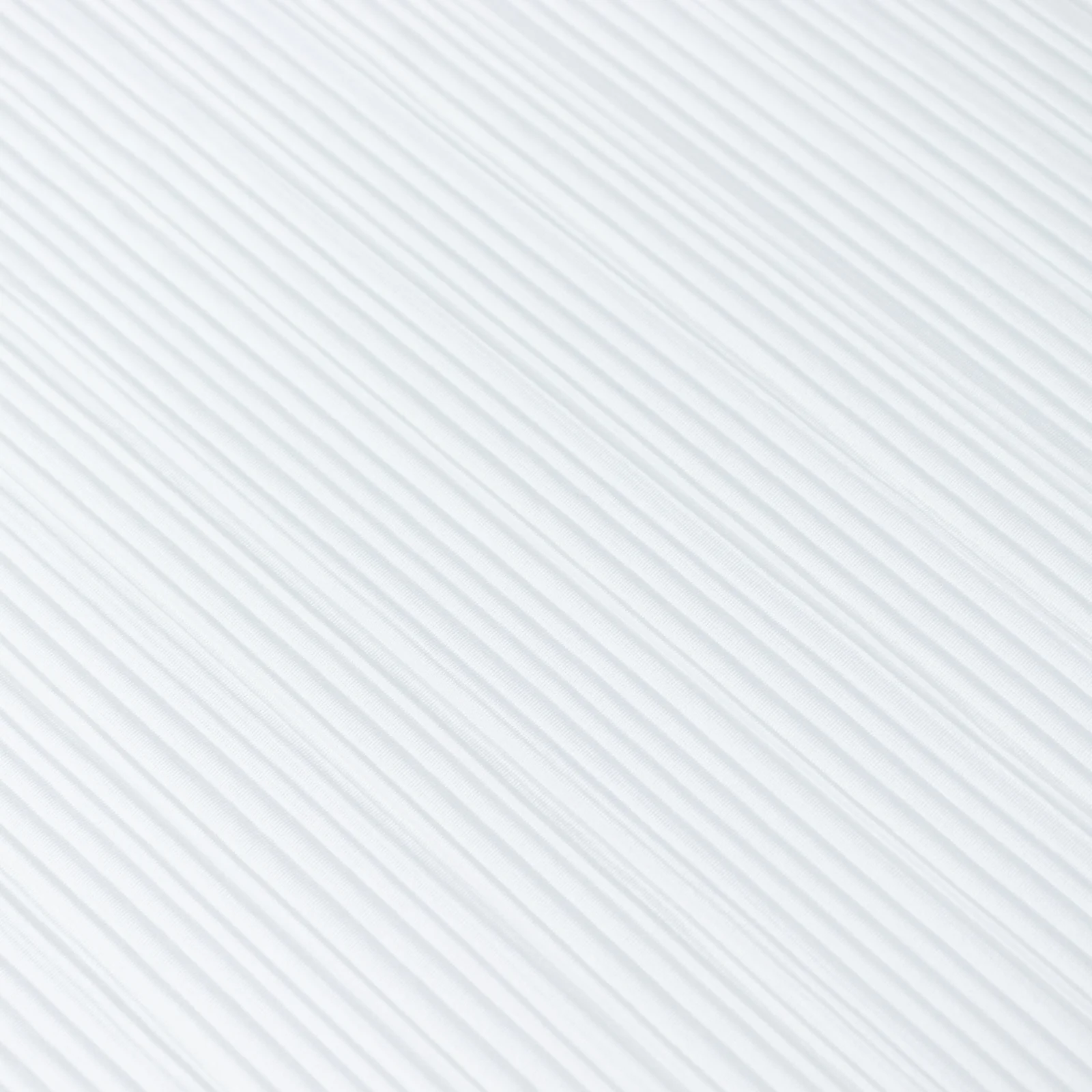 Scuba Tablecloth 120" Round White Accordion Pleated – Wrinkle Free & Stain Resistant Textured Table Linen - Image 8