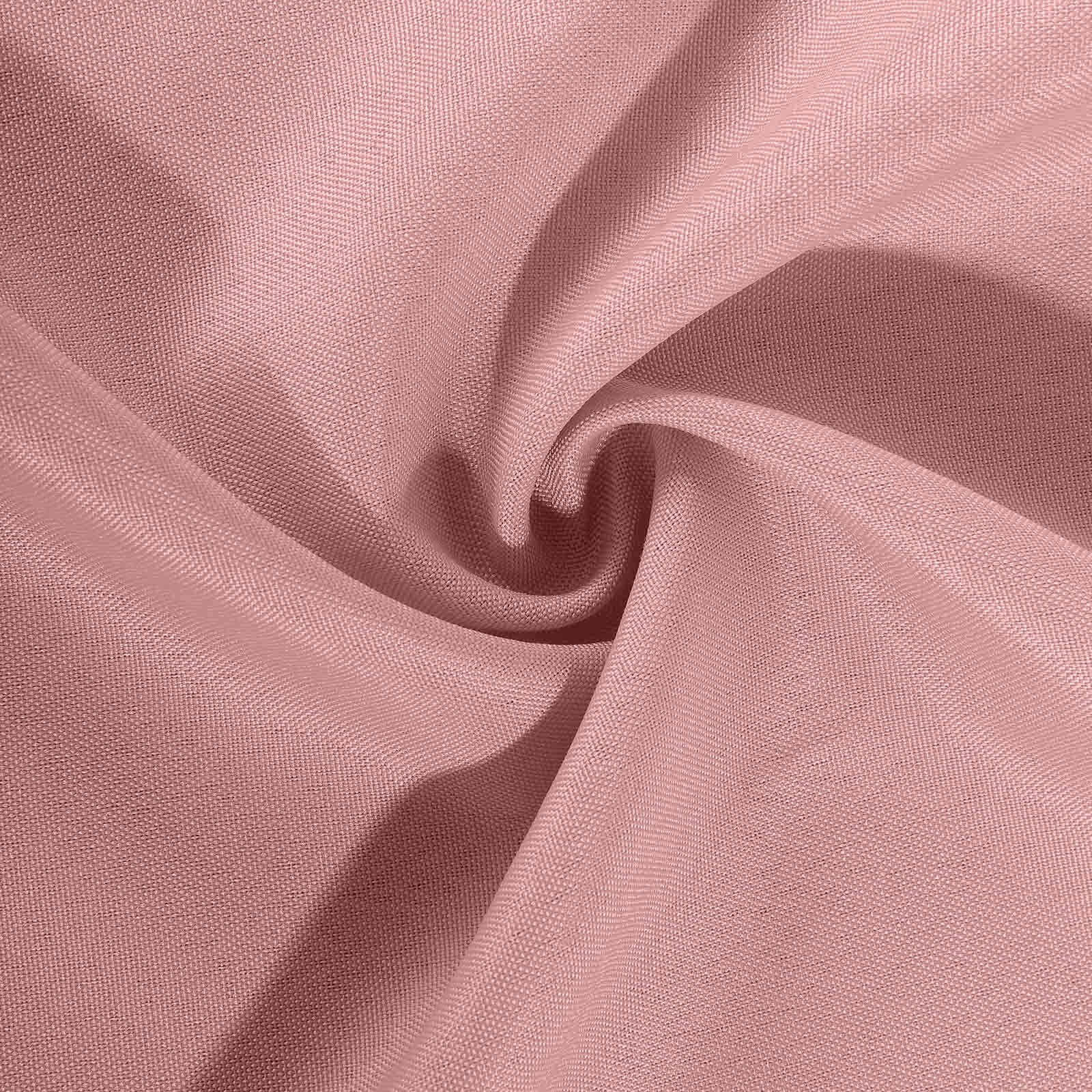 Polyester Banquet Chair Cover Dusty Rose - Reusable Stain-Resistant Slipcover - Image 8