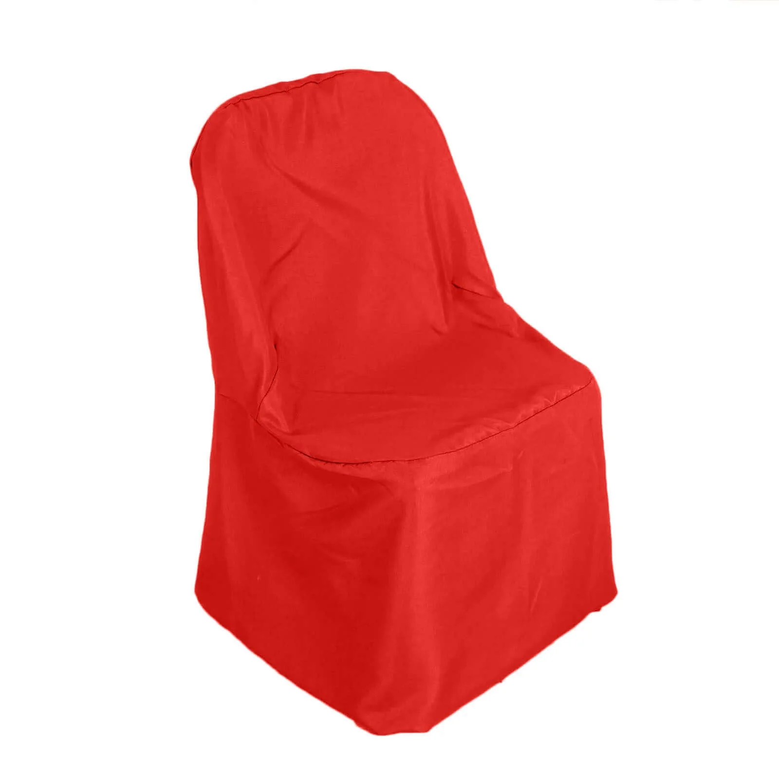 Polyester Folding Chair Cover Red - Reusable Stain-Resistant Slipcover - Image 8