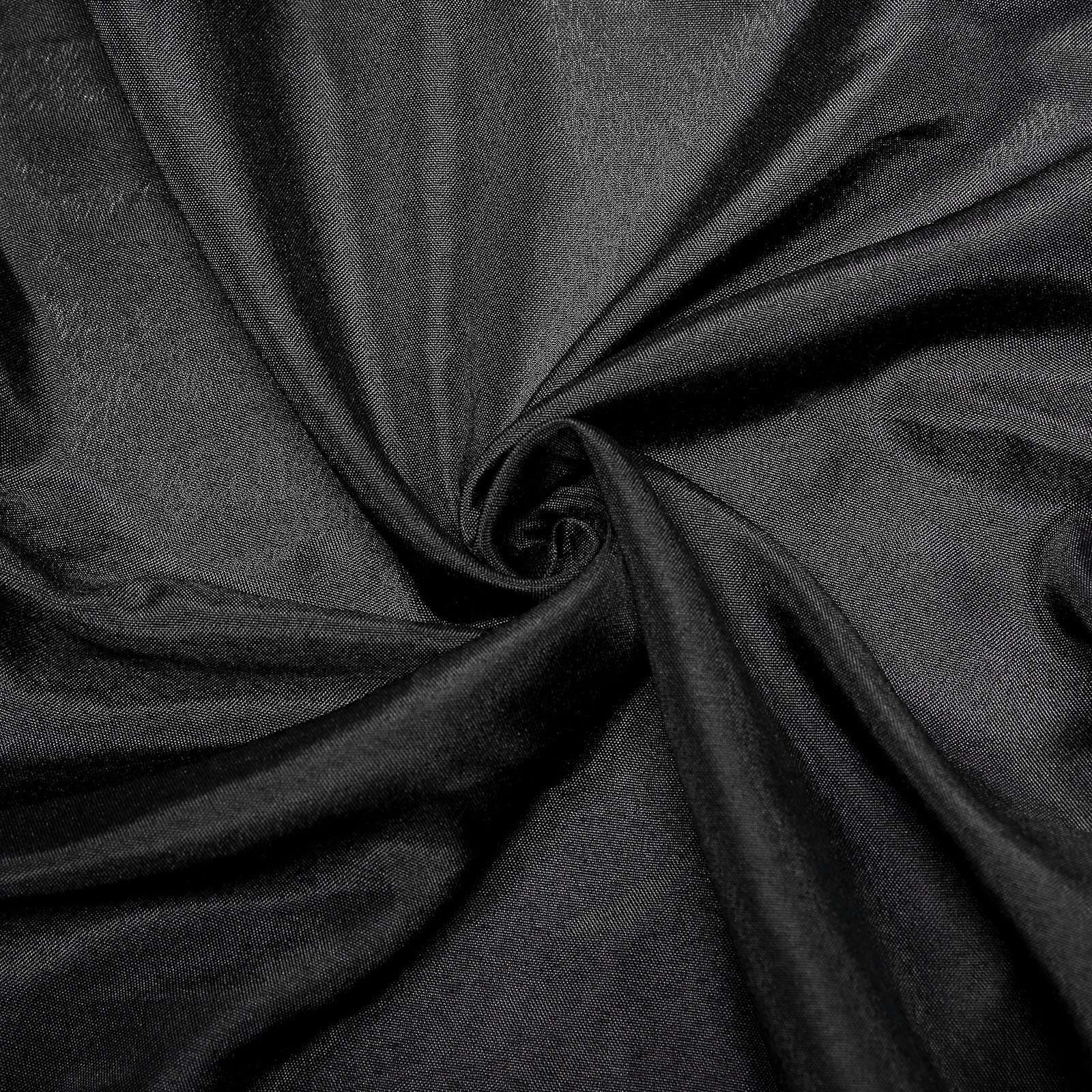 Polyester Rectangle Tablecloth 50"x120" Black - Durable and Easy-to-Clean Table Cover - Image 8
