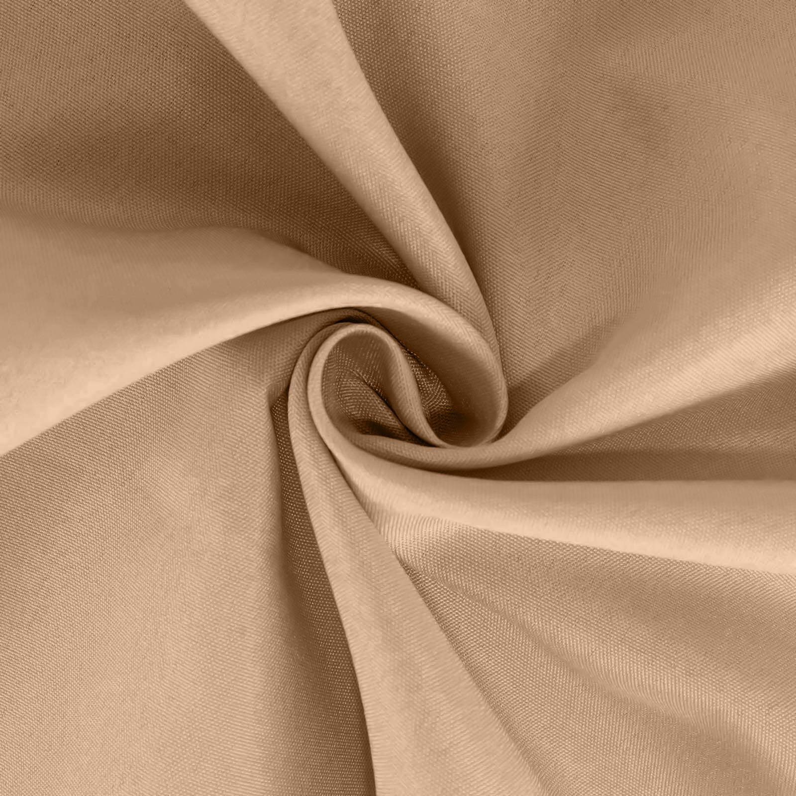 Polyester Rectangle Tablecloth 90"x132" Nude with Seamless Finish - Image 8