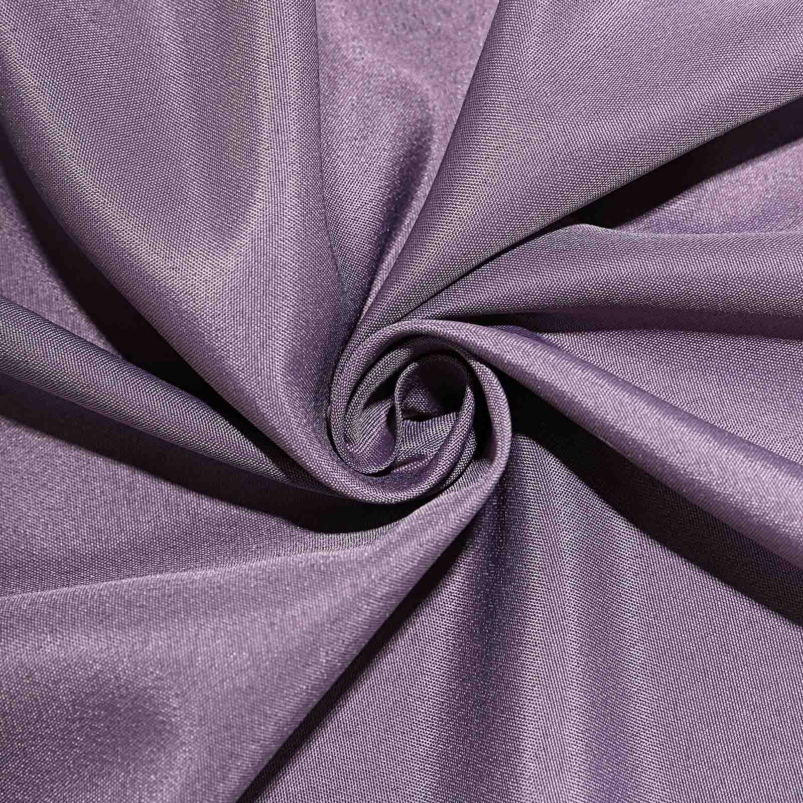 Polyester Rectangle Tablecloth 90"x132" Violet Amethyst with Seamless Finish - Image 8
