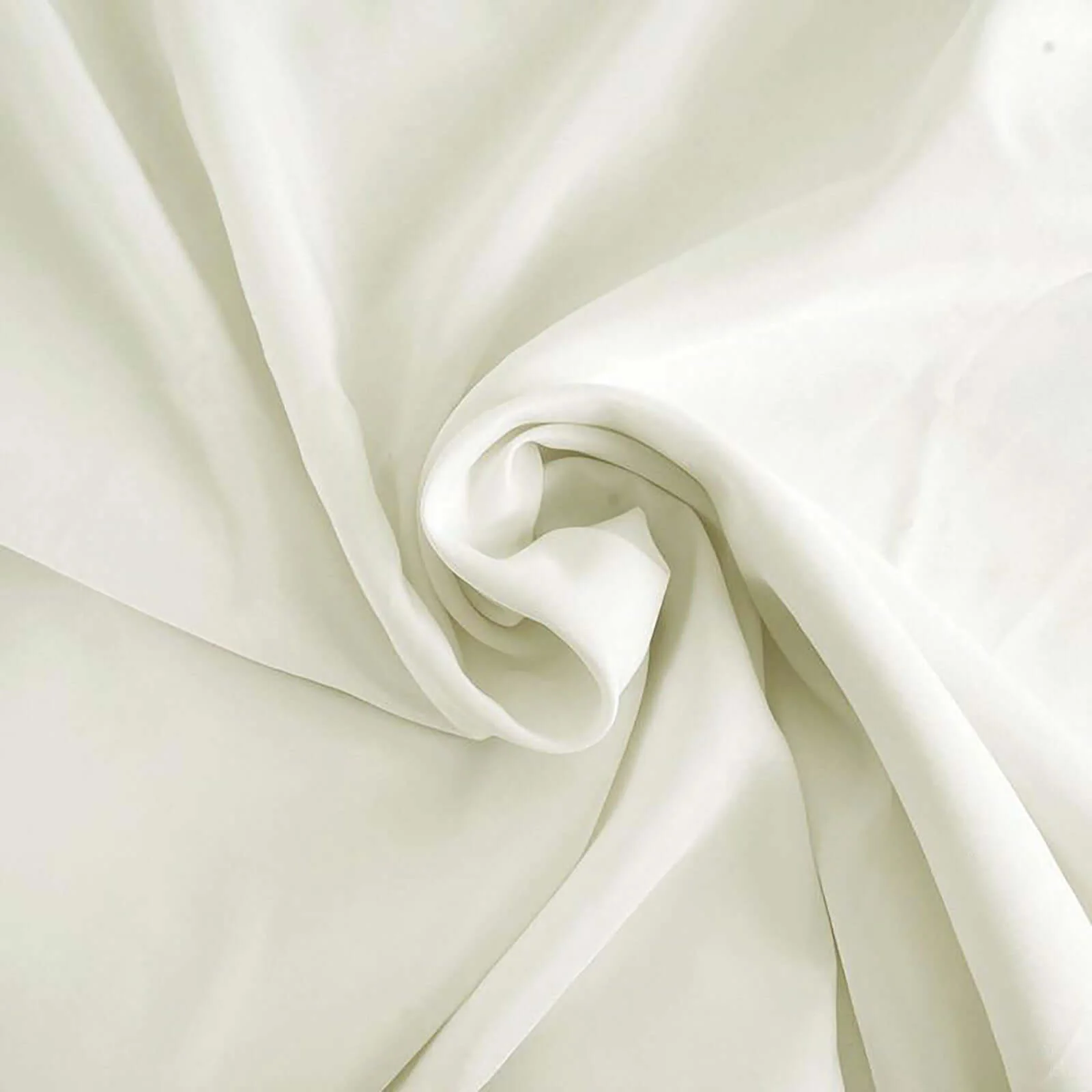 Polyester Round Tablecloth 108" Ivory - Durable and Stain-Resistant for Easy Maintenance - Image 8