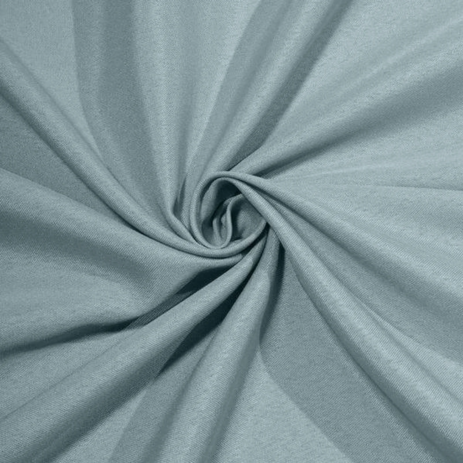 Polyester Round Tablecloth 120" Dusty Blue - Durable & Seamless Table Cover - Image 8
