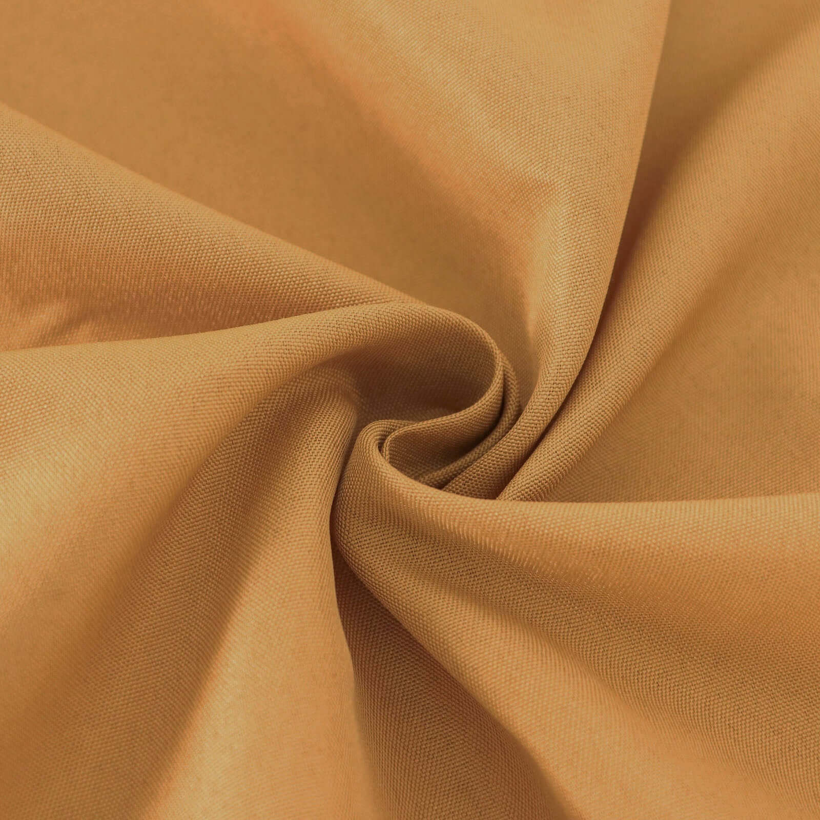 Polyester Round Tablecloth 70" Gold with Linen Texture - Sophisticated Decor for Everyday Use - Image 8