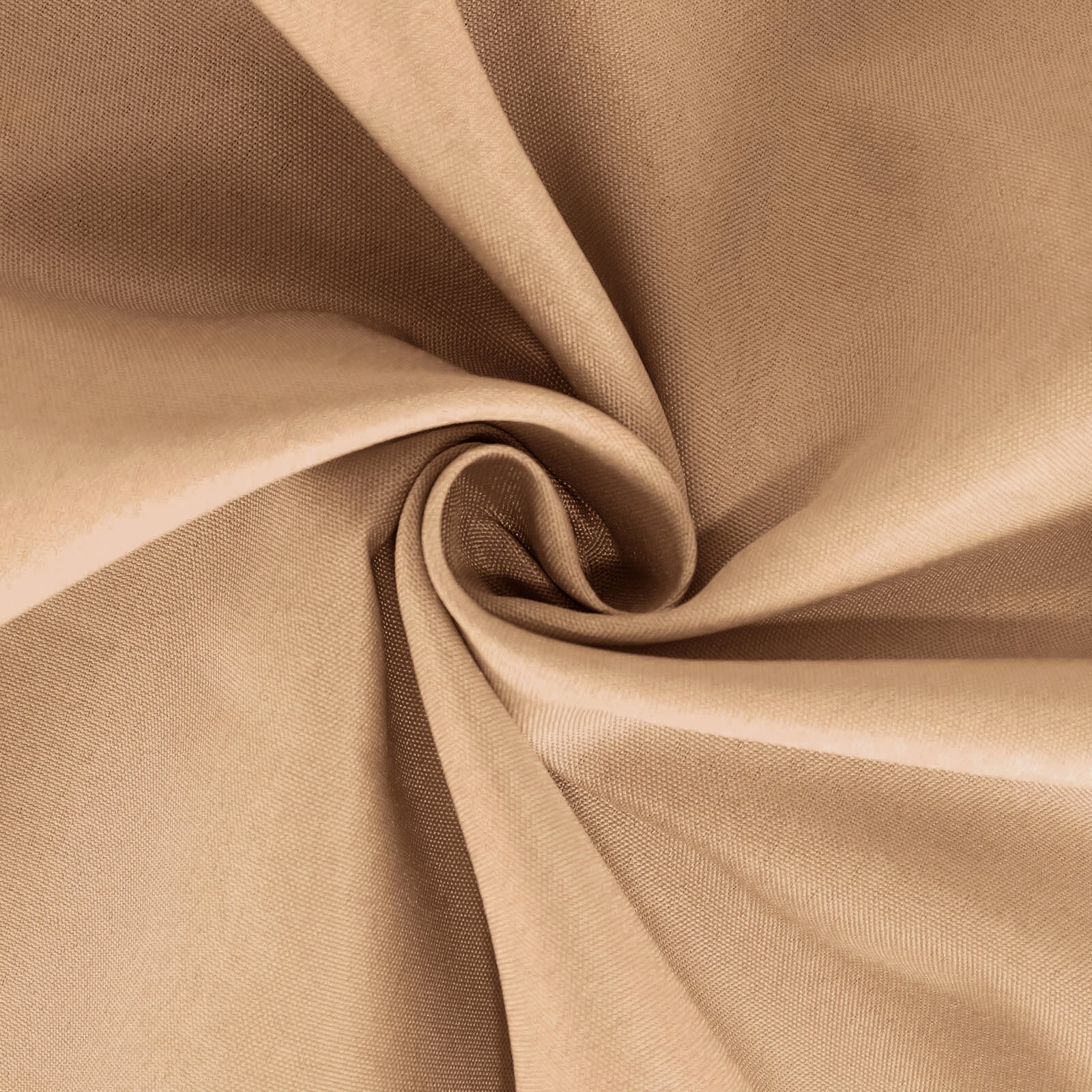 Polyester Round Tablecloth 90" Nude - Reusable & Durable Table Cover - Image 8
