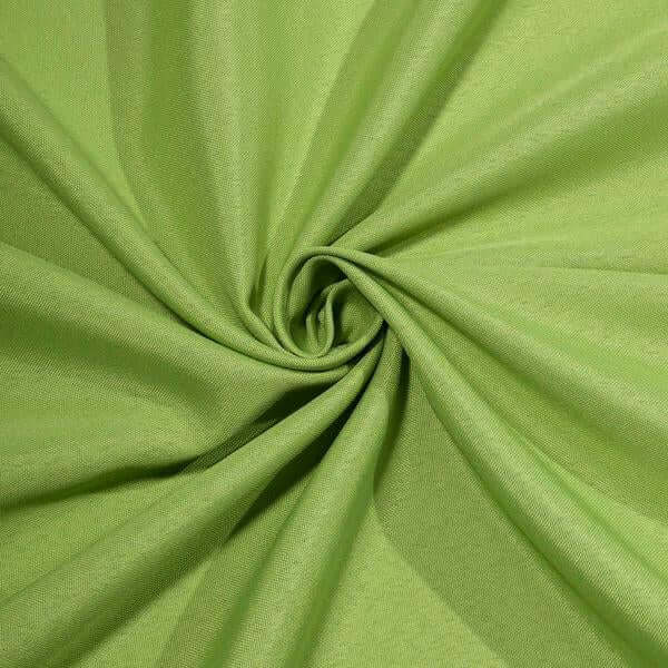 Polyester Square Table Overlay 54"x54" Apple Green - Wrinkle-Resistant Table Topper - Image 8