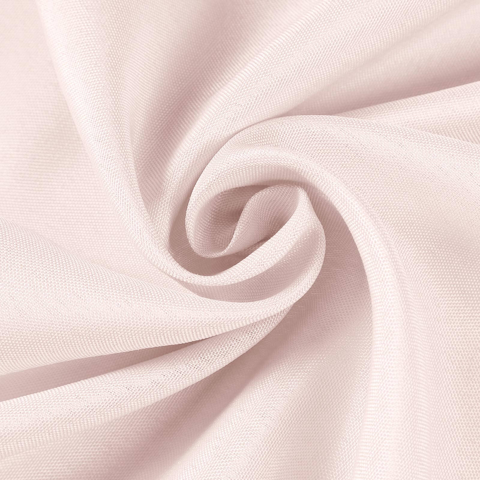 Polyester Square Table Overlay 54"x54" Blush - Wrinkle-Resistant Table Topper - Image 8