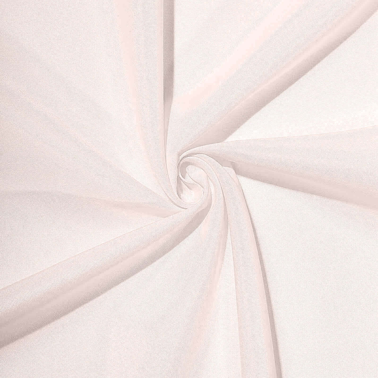 Polyester Square Table Overlay 70"x70" Blush - Wrinkle-Resistant Table Topper - Image 7
