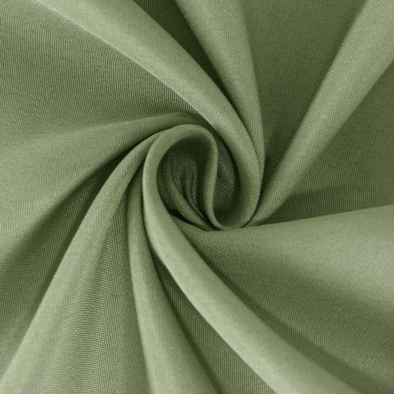 Polyester Square Table Overlay 70"x70" Dusty Sage Green - Wrinkle-Resistant Table Topper - Image 7