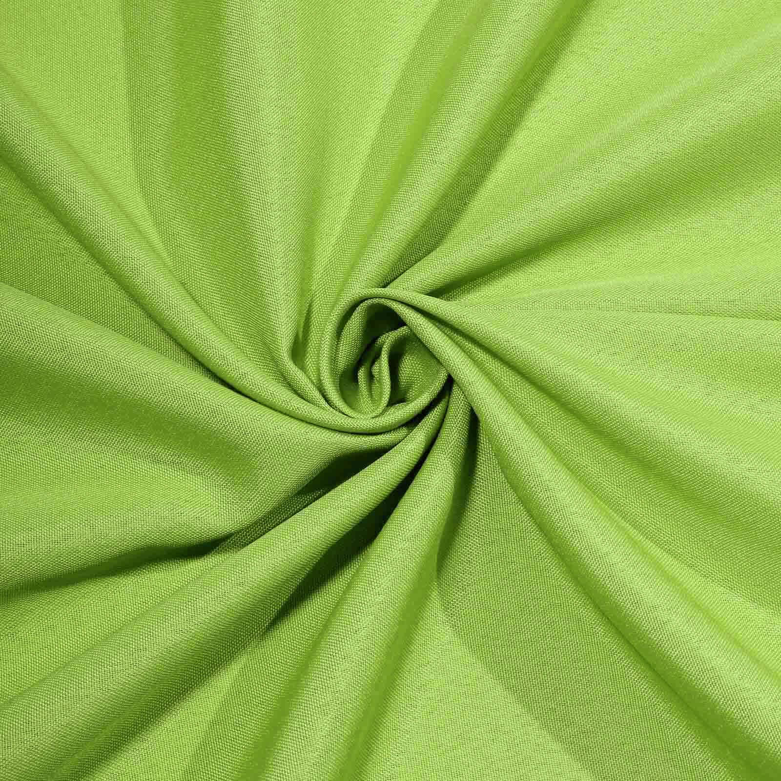 Polyester Square Tablecloth 54"x54" Apple Green - Wrinkle-Resistant Table Cover - Image 7
