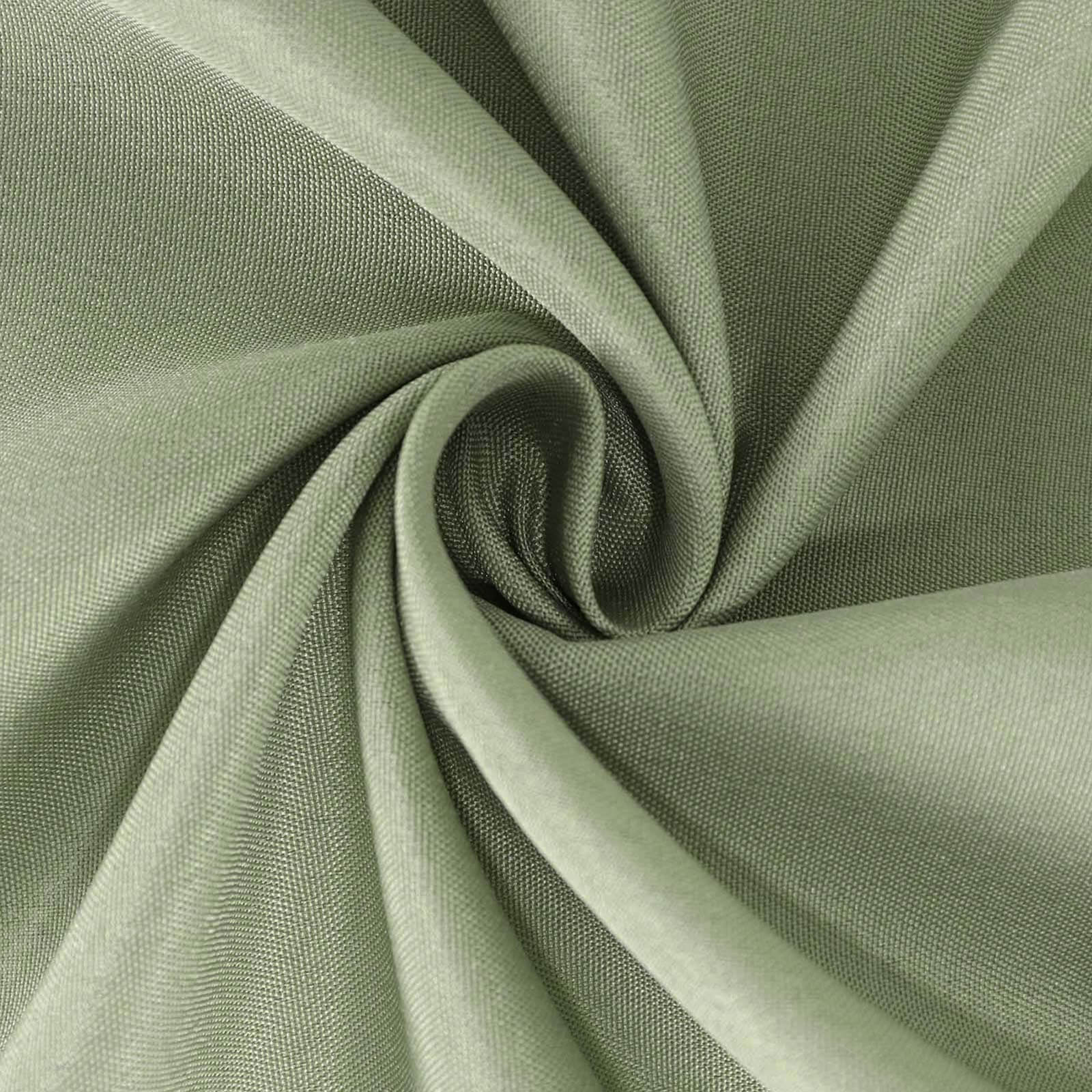 Polyester Square Tablecloth 54"x54" Dusty Sage Green - Wrinkle-Resistant Table Cover - Image 11