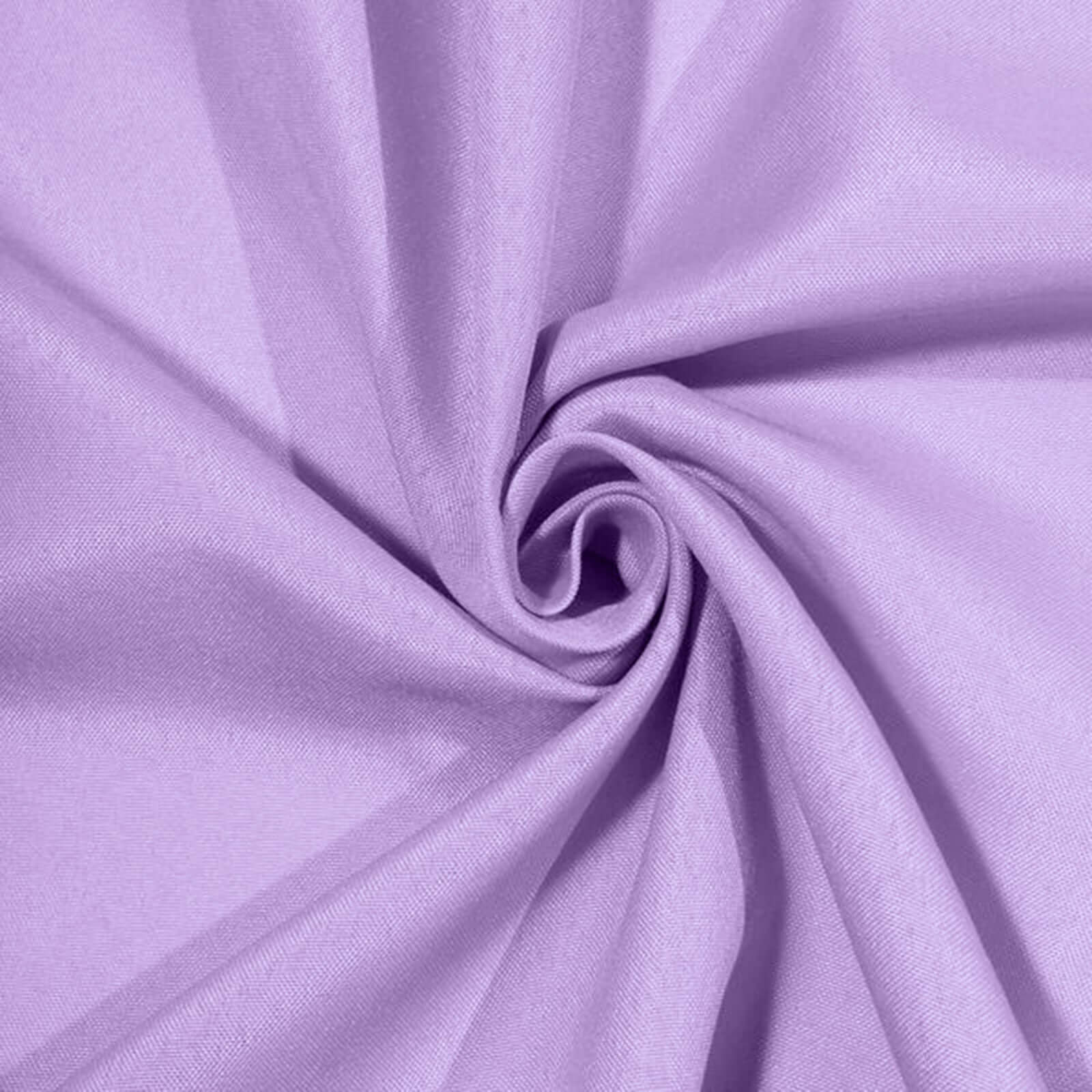 Polyester Square Tablecloth 54"x54" Lavender Lilac - Wrinkle-Resistant Table Cover - Image 8