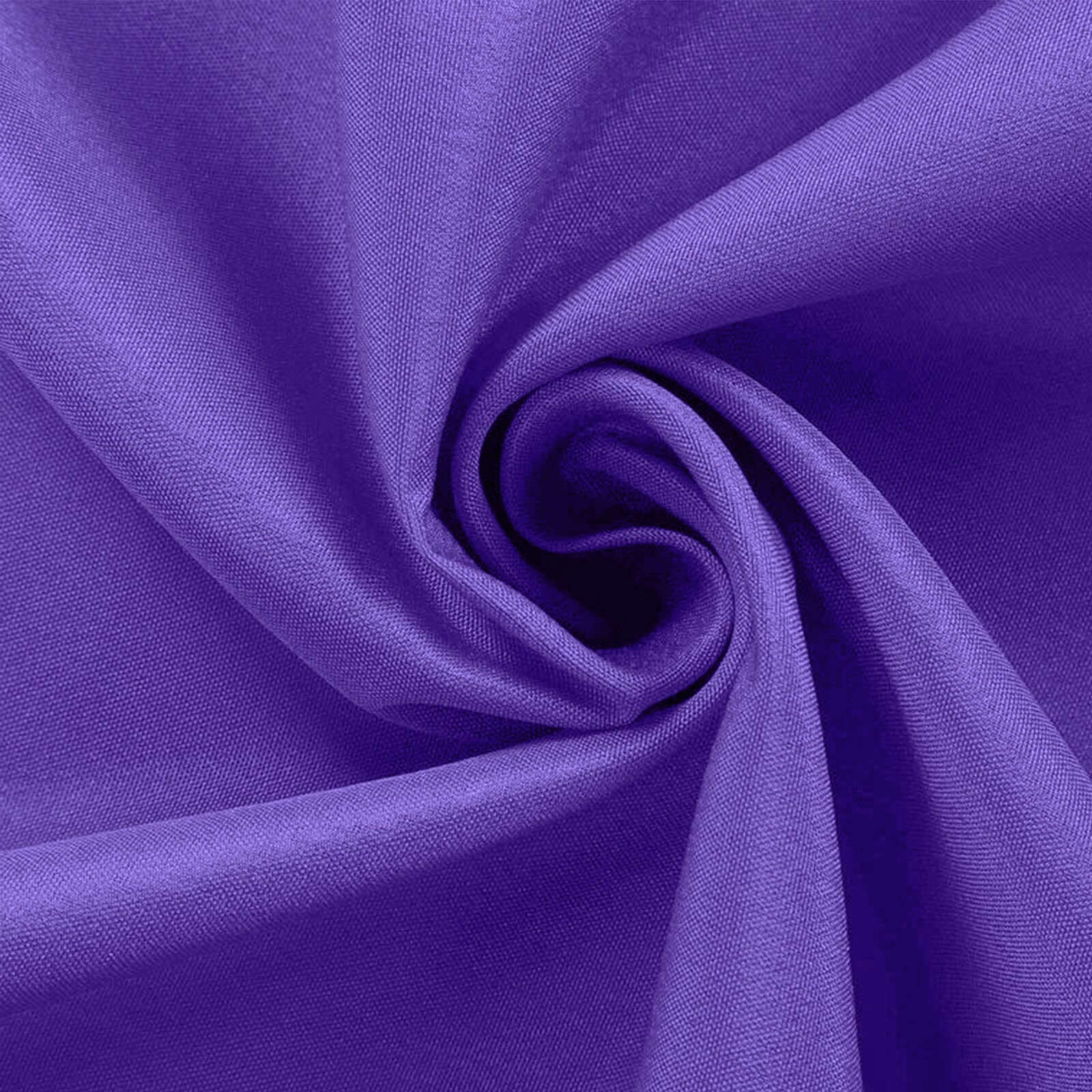 Polyester Square Tablecloth 54"x54" Purple - Wrinkle-Resistant Table Cover - Image 3