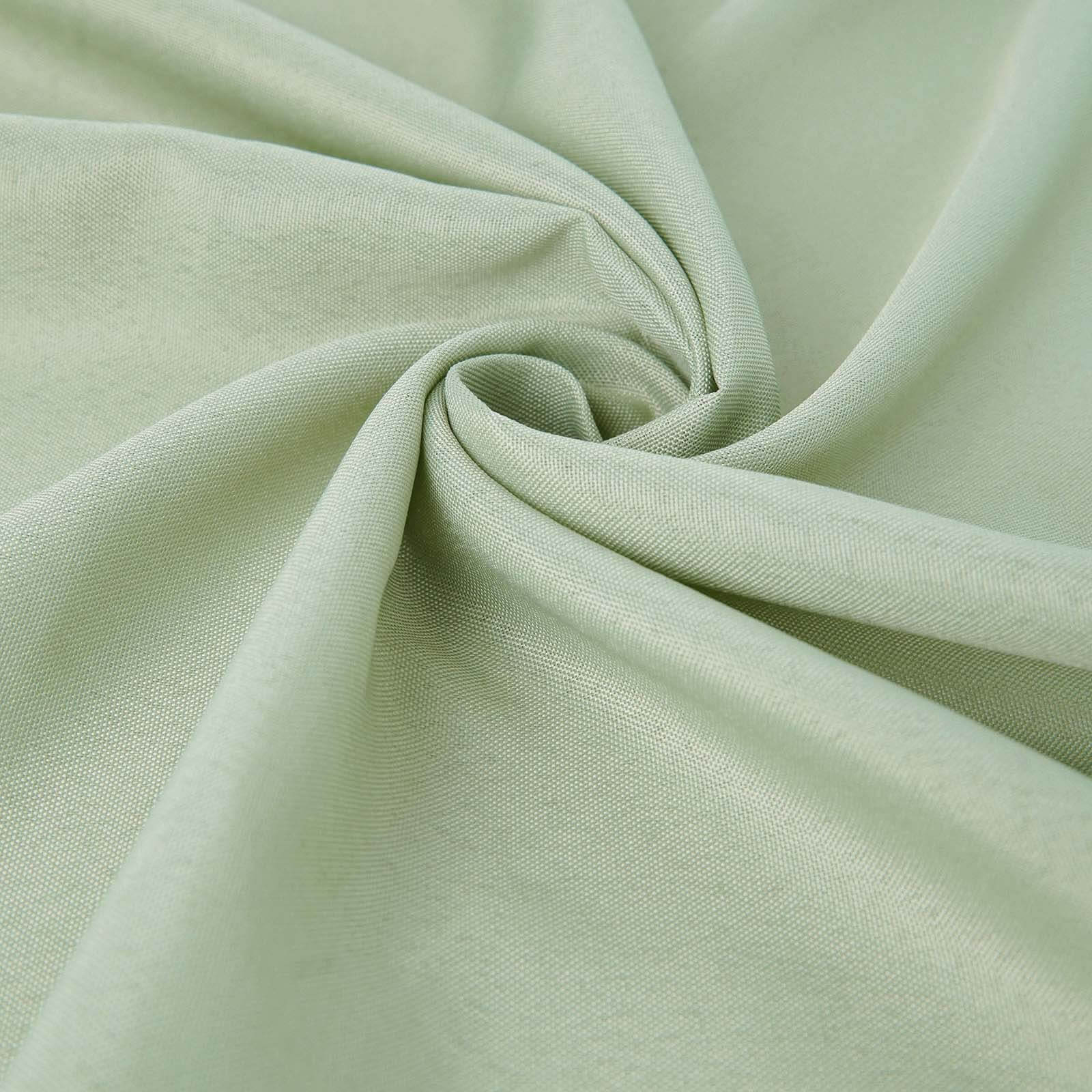 Polyester Square Tablecloth 54"x54" Sage Green - Wrinkle-Resistant Table Cover - Image 8