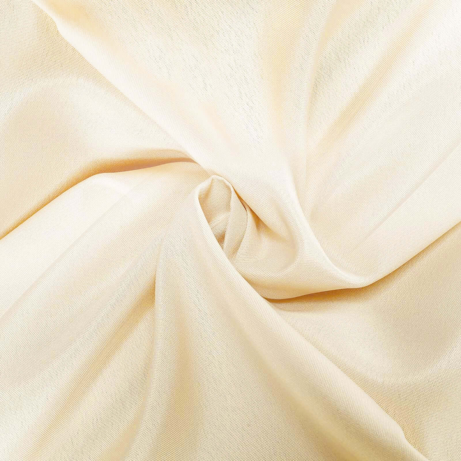 Polyester Square Tablecloth 70"x70" Beige - Wrinkle-Resistant Table Cover - Image 7