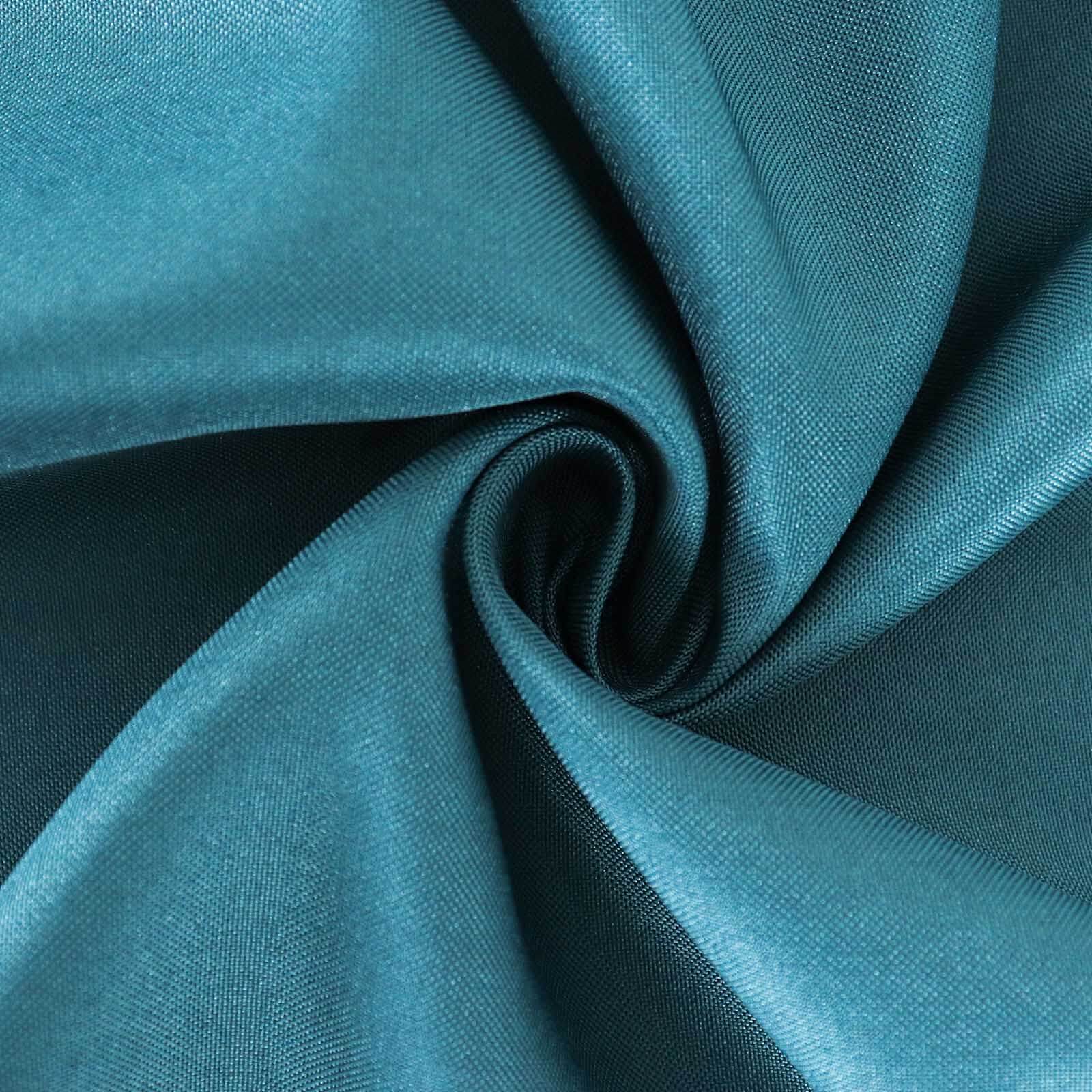 Polyester Square Tablecloth 70"x70" Peacock Teal - Wrinkle-Resistant Table Cover - Image 11