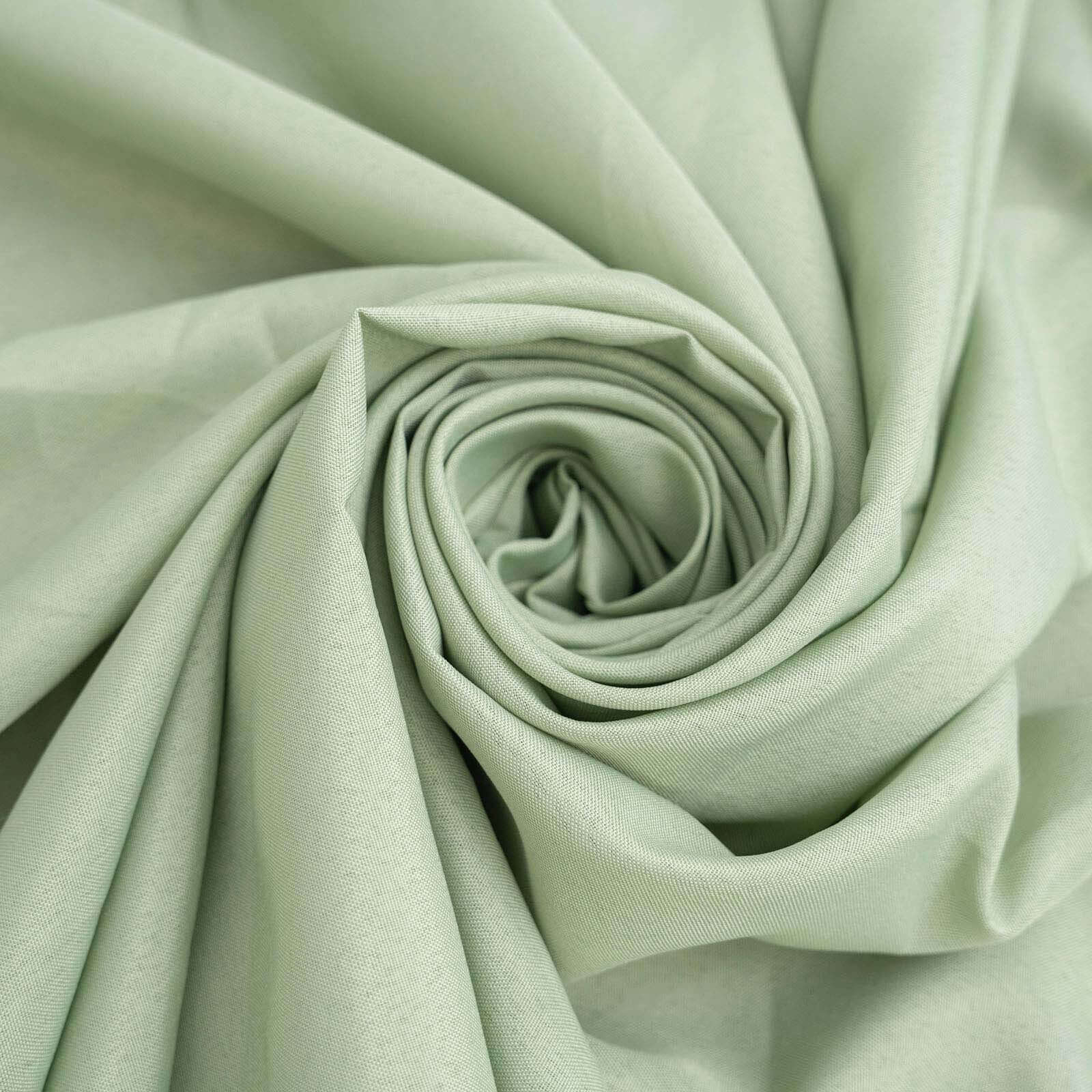 Polyester Square Tablecloth 70"x70" Sage Green - Wrinkle-Resistant Table Cover - Image 9