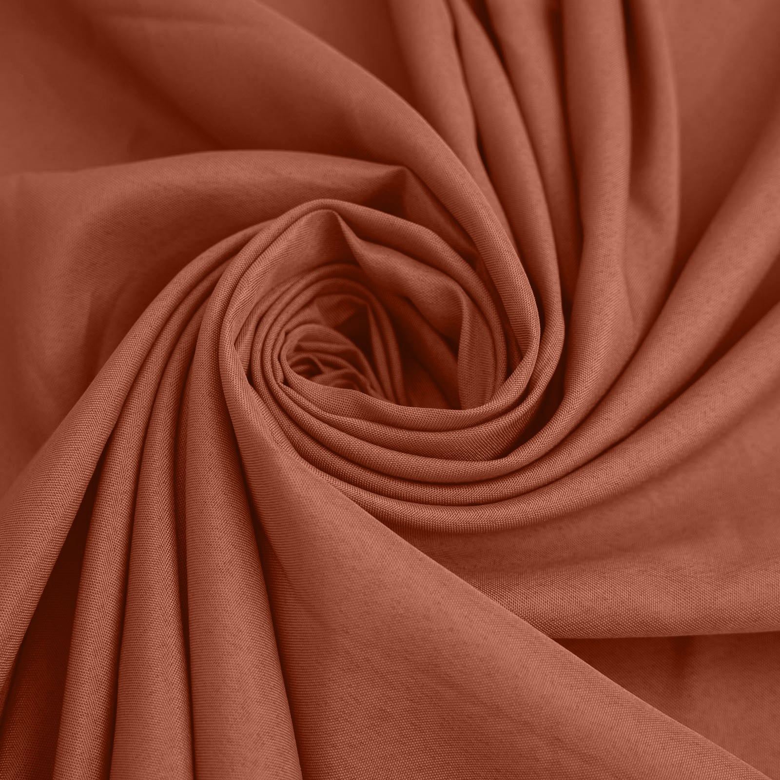 Polyester Square Tablecloth 90"x90" Terracotta (Rust) - Wrinkle-Resistant & Durable Table Cover - Image 7