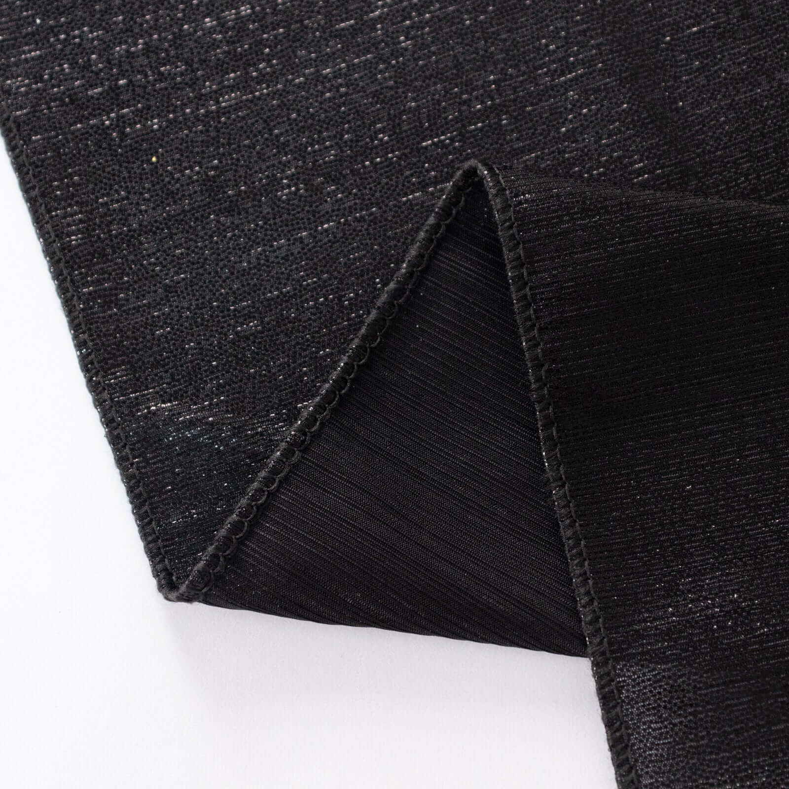 Polyester Table Overlay 72"x72" Black - Shimmer Sequin Dots Wrinkle-Free Table Topper - Image 7