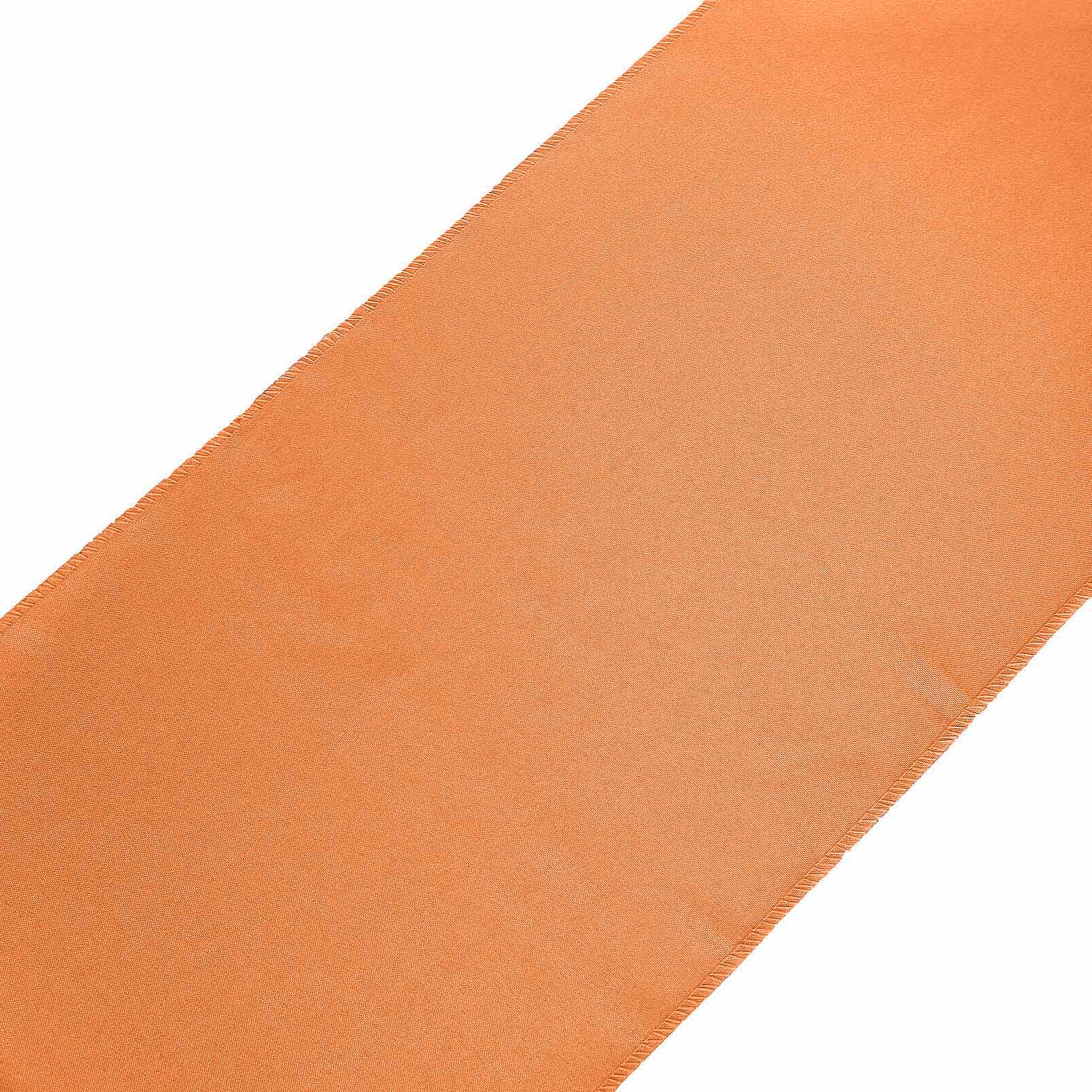 Polyester Table Runner 12"x108" Orange - Wrinkle-Resistant & Durable Table Decor - Image 6