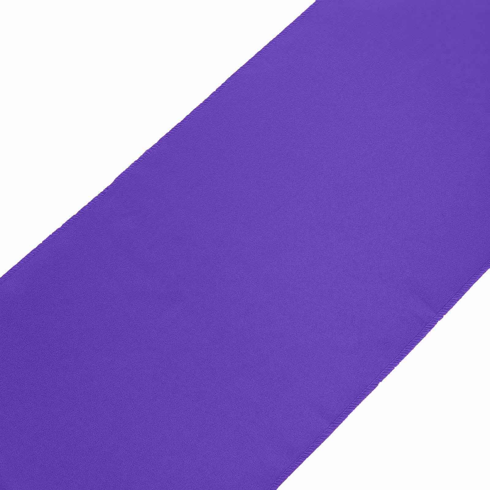 Polyester Table Runner 12"x108" Purple - Wrinkle-Resistant & Durable Table Decor - Image 7