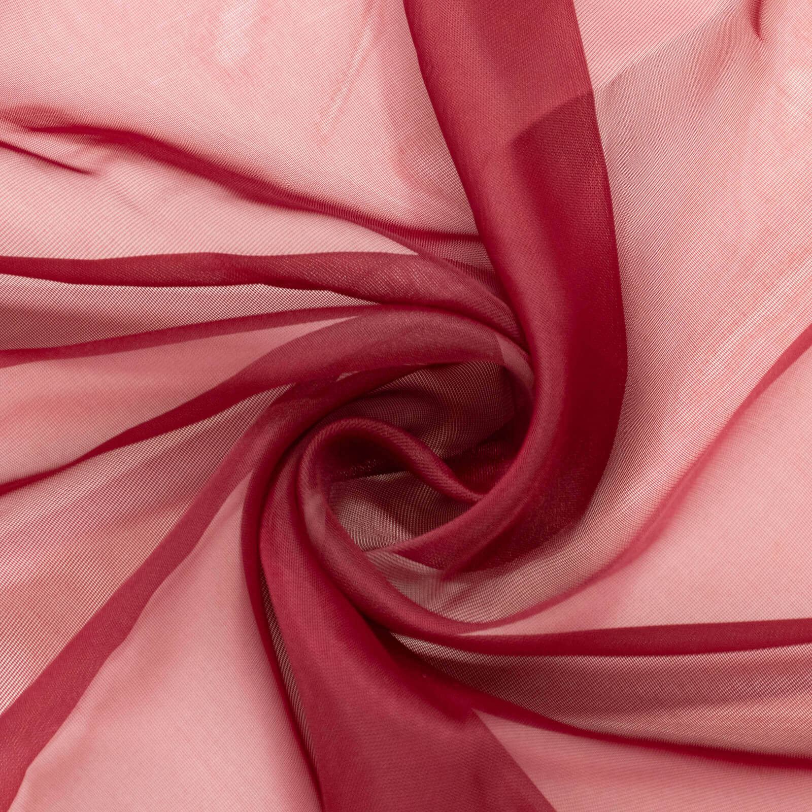 Burgundy Chiffon Ceiling Drapery, Durable Flame Resistant Long Curtain Backdrop Panel With Rod Pocket 5ftx32ft - Image 7