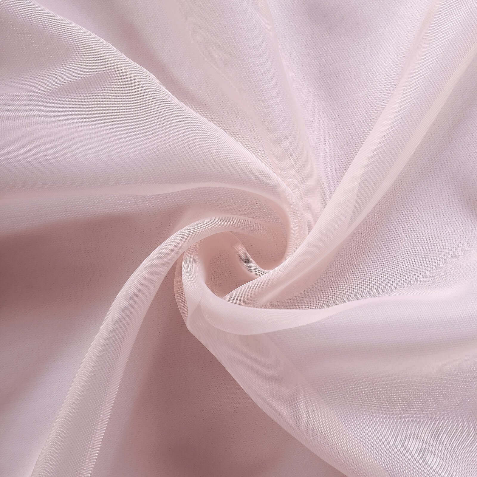 Chiffon Table Runner 6ft Blush - Lightweight Table Linen - Image 8