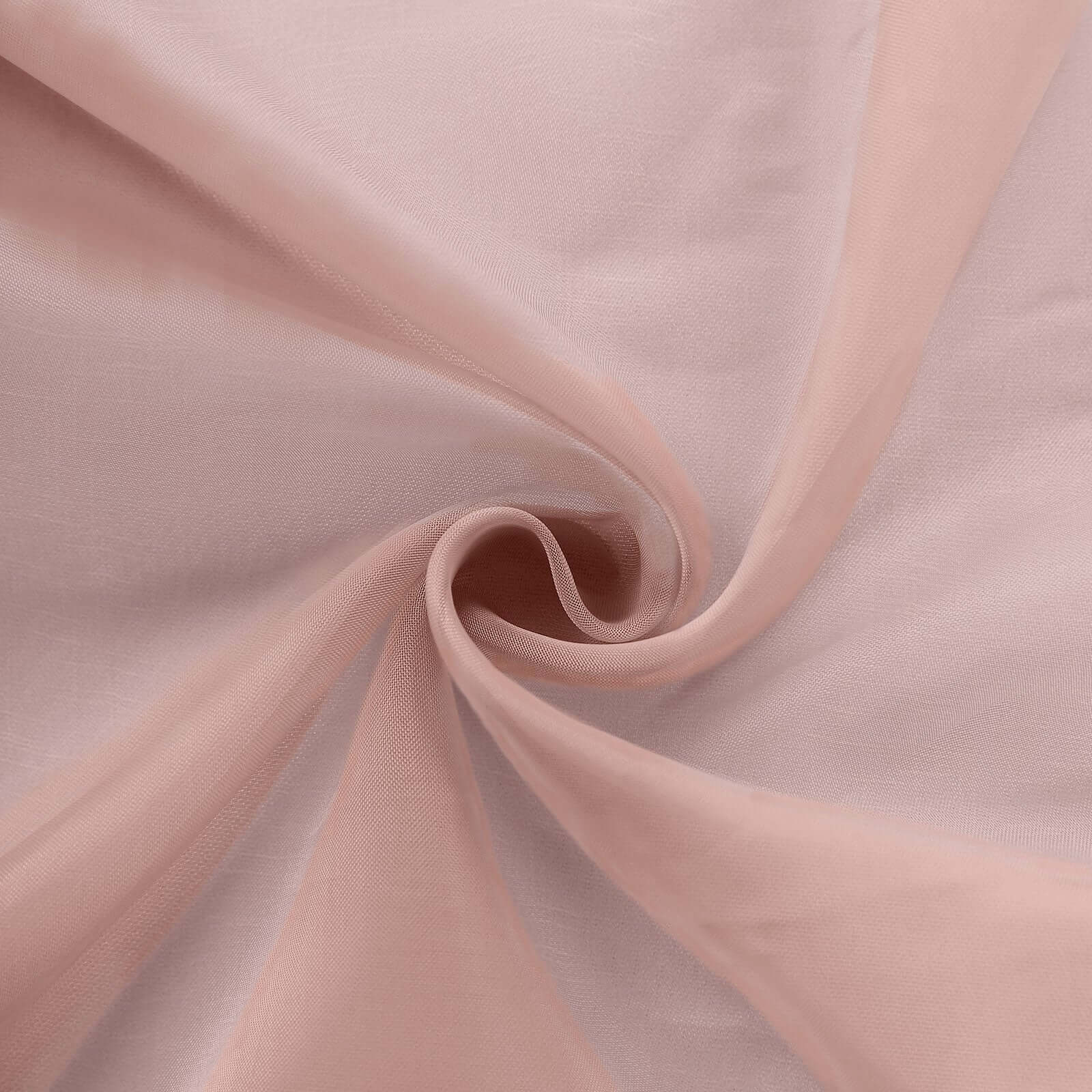 Chiffon Table Runner 6ft Dusty Rose - Lightweight Table Linen - Image 7