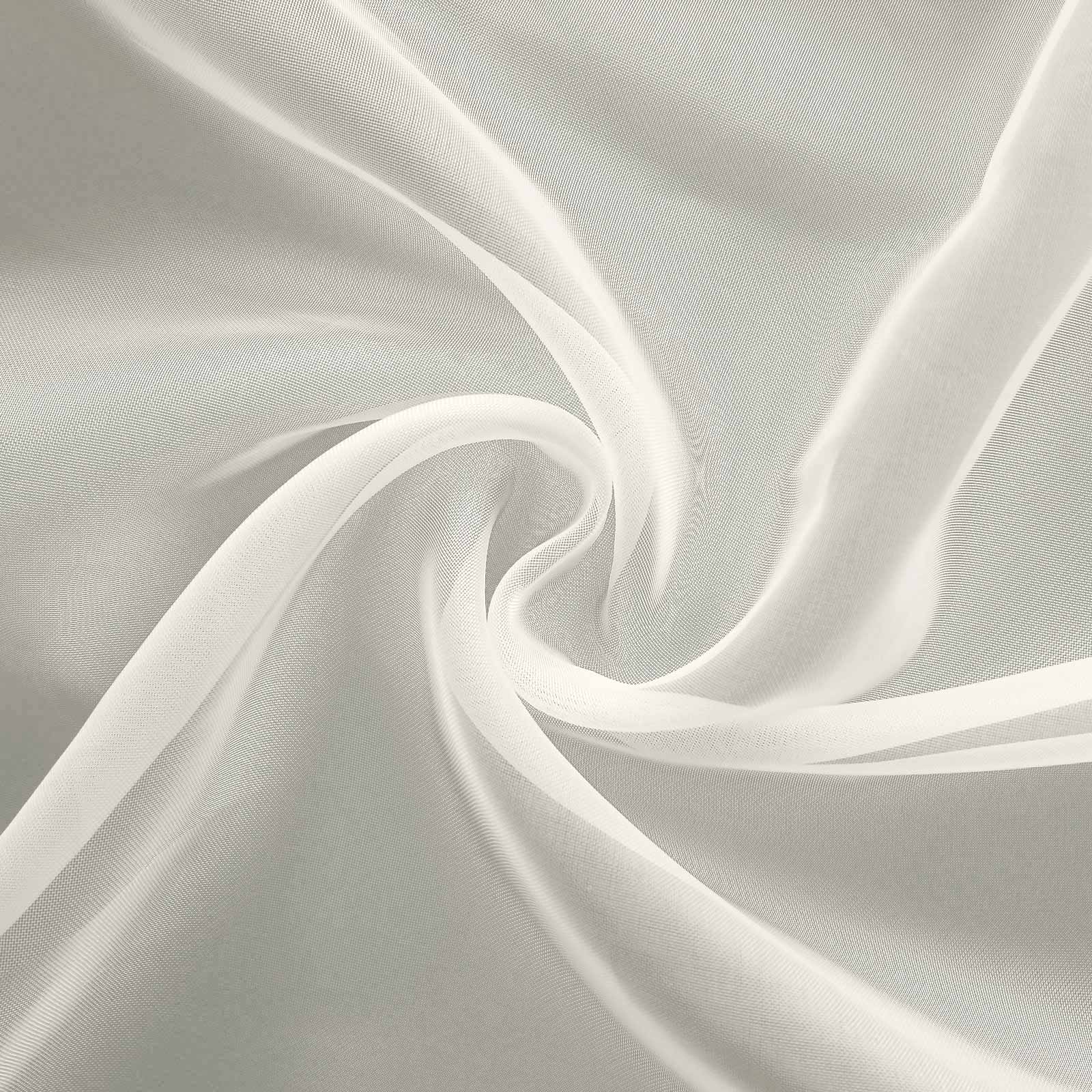 Chiffon Table Runner 6ft Ivory - Lightweight Table Linen - Image 8