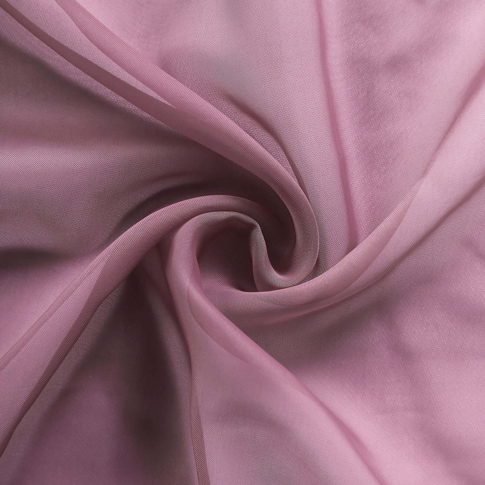 Chiffon Table Runner 6ft Mauve/Cinnamon Rose - Lightweight Table Linen - Image 7