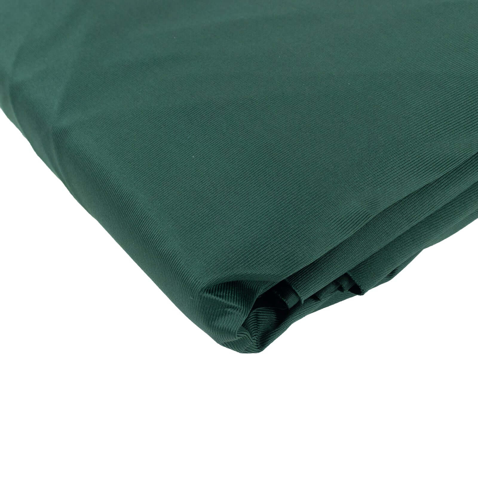 Hunter Emerald Green Scuba Polyester Fabric Bolt, Wrinkle Free DIY Craft Fabric Roll - 60"x10 Yards - Image 3