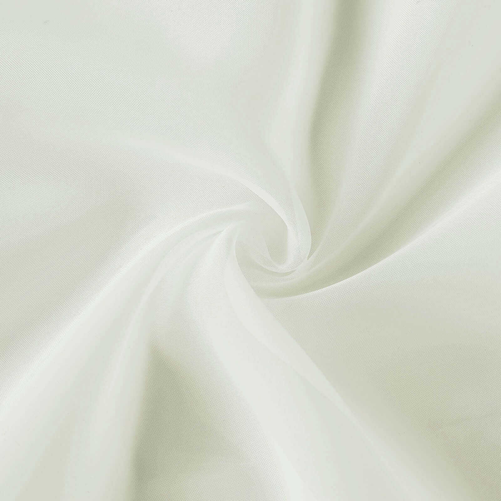 Ivory Chiffon Drape Curtain, Durable Flame Resistant Backdrop Panel Ceiling Decoration With Rod Pocket 5ftx14ft - Image 7