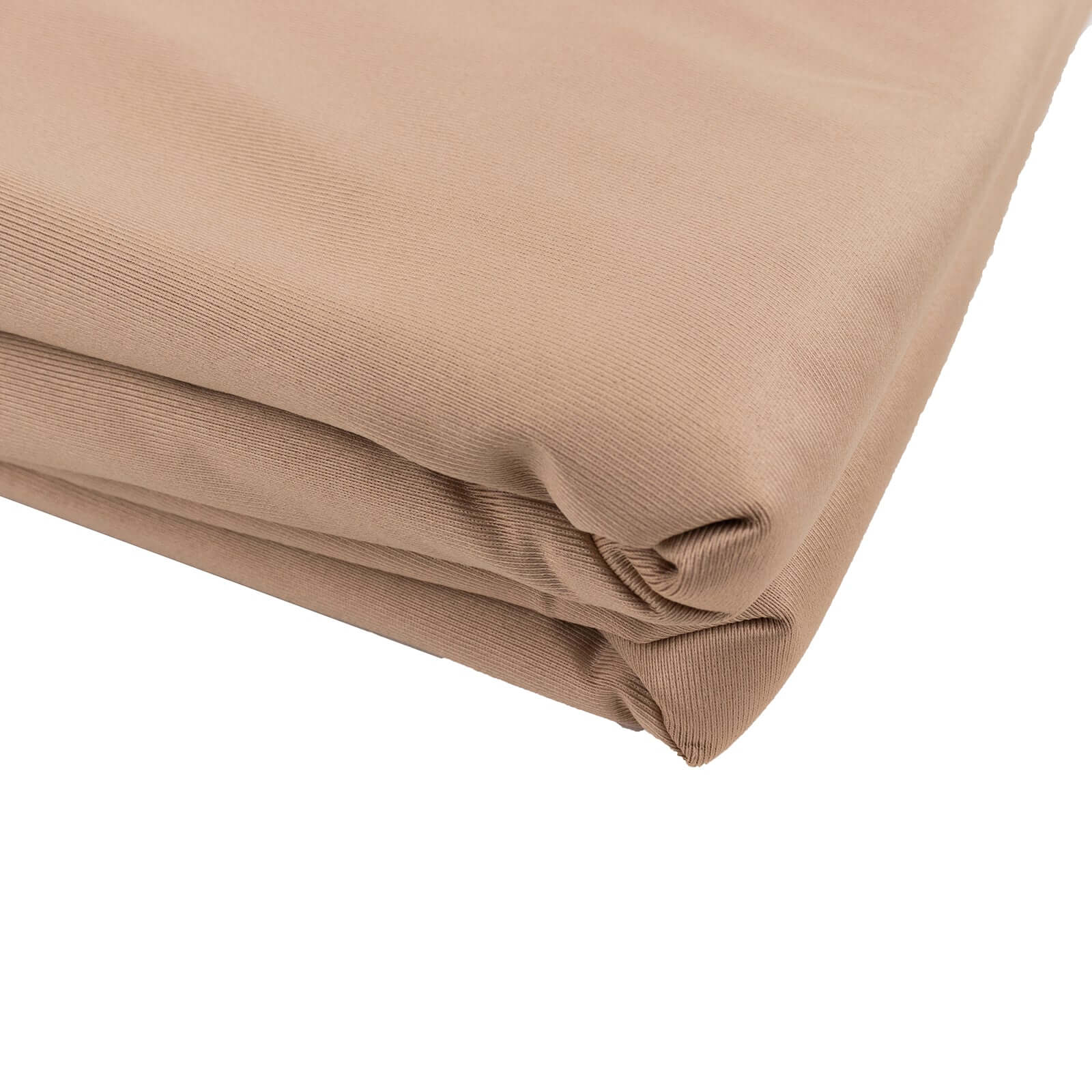 Nude Scuba Polyester Fabric Bolt, Wrinkle Free DIY Craft Fabric Roll - 60"x10 Yards - Image 6
