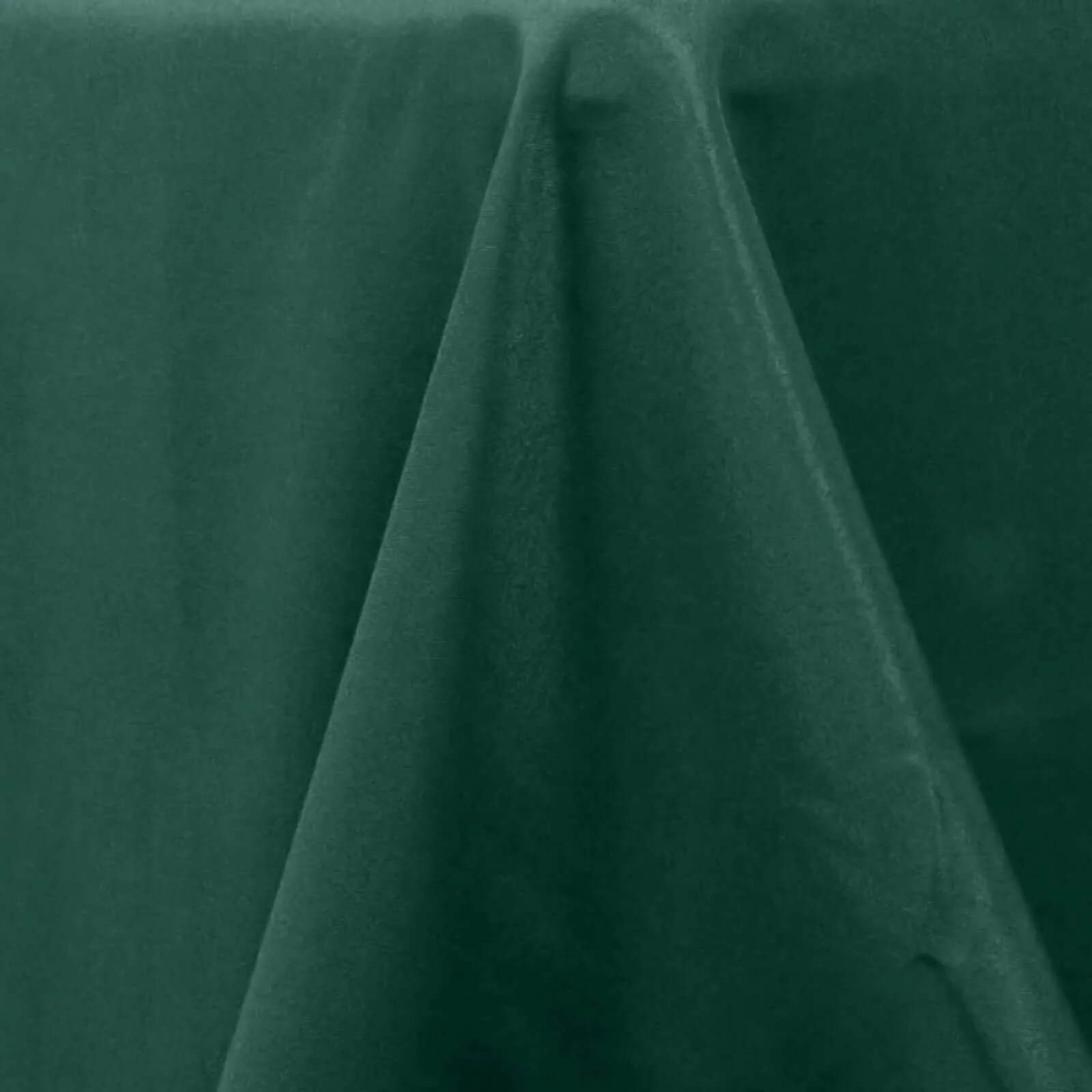 Premium Polyester Rectangle Tablecloth 60"x102" Hunter Emerald Green - 220GSM Wrinkle-Resistant Table Cover - Image 7