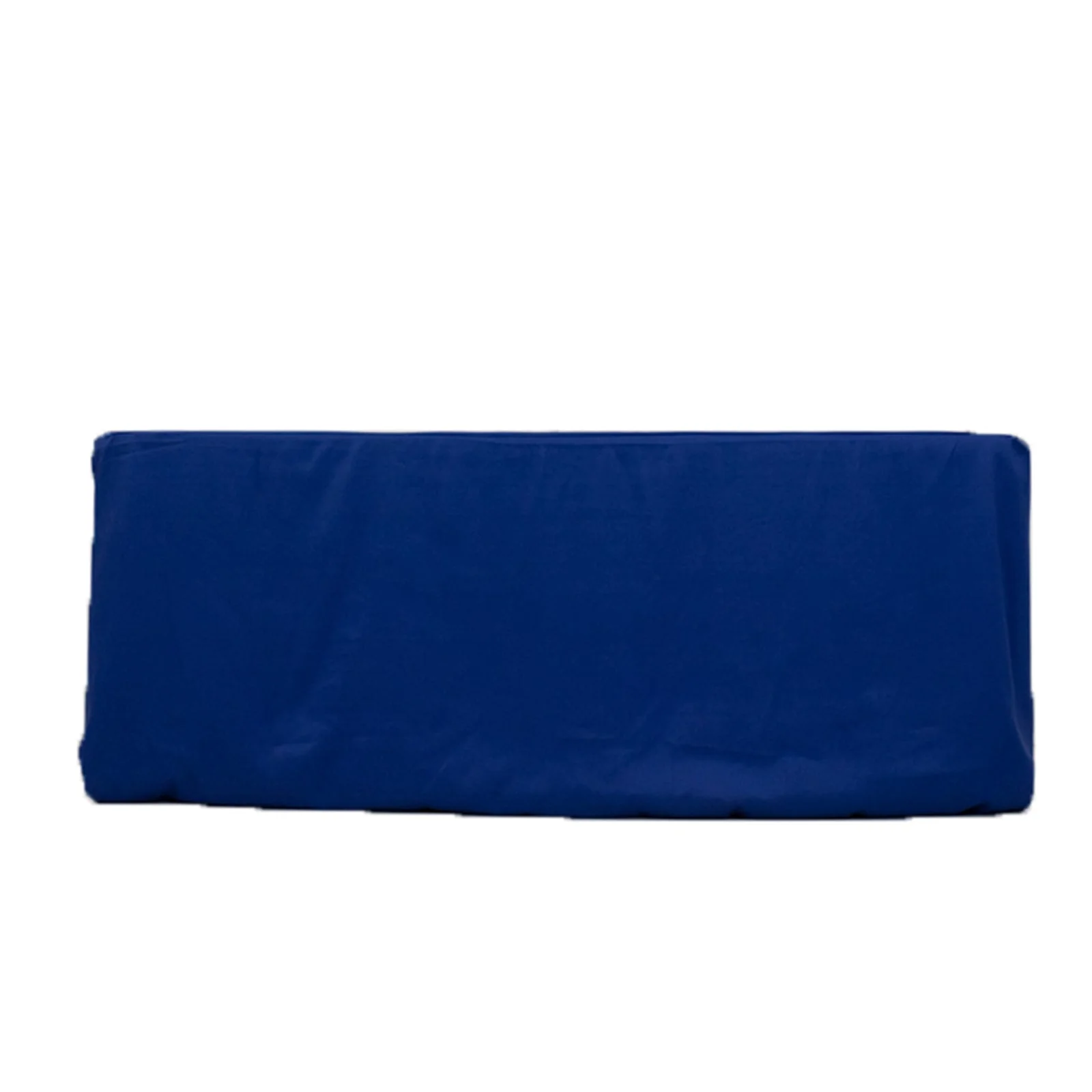 Premium Polyester Rectangle Tablecloth 6ft Royal Blue - Durable Fitted 220GSM Table Cover - Image 3