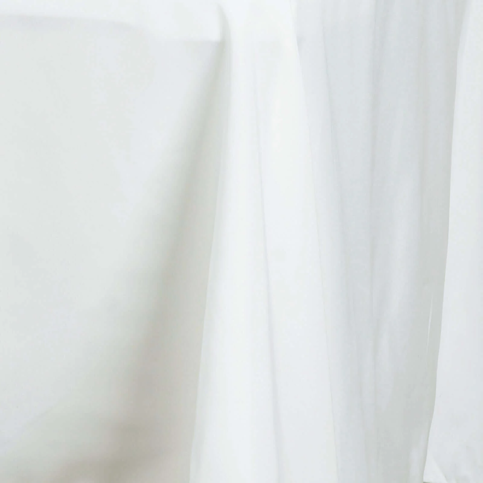 Premium Polyester Rectangle Tablecloth 72"x120" White - 220GSM Wrinkle-Resistant and Durable Finish for Chic Weddings & Events - Image 4