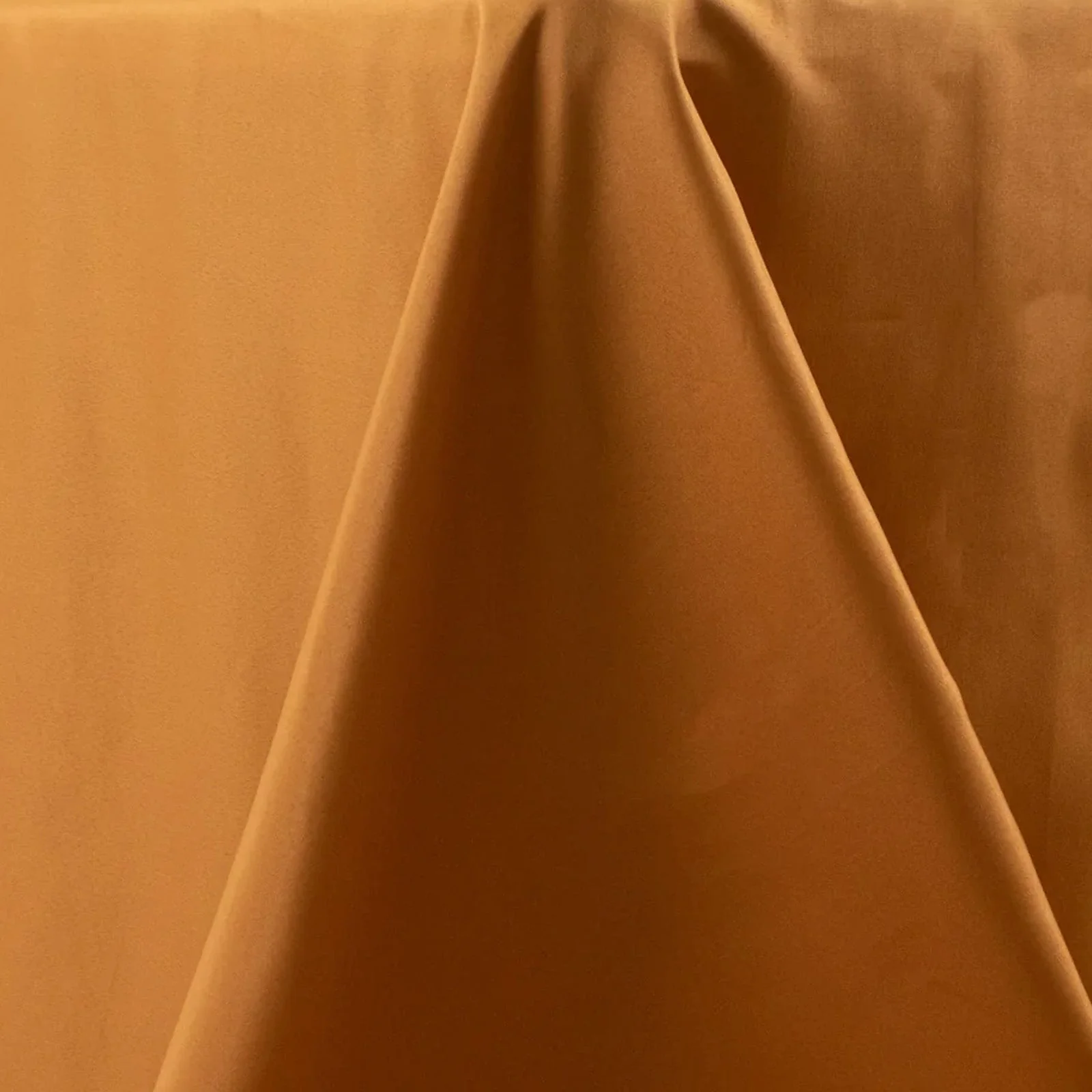 Premium Polyester Rectangle Tablecloth 90"x156" Gold - Seamless 220GSM Wrinkle-Resistant & Durable Finish - Image 8