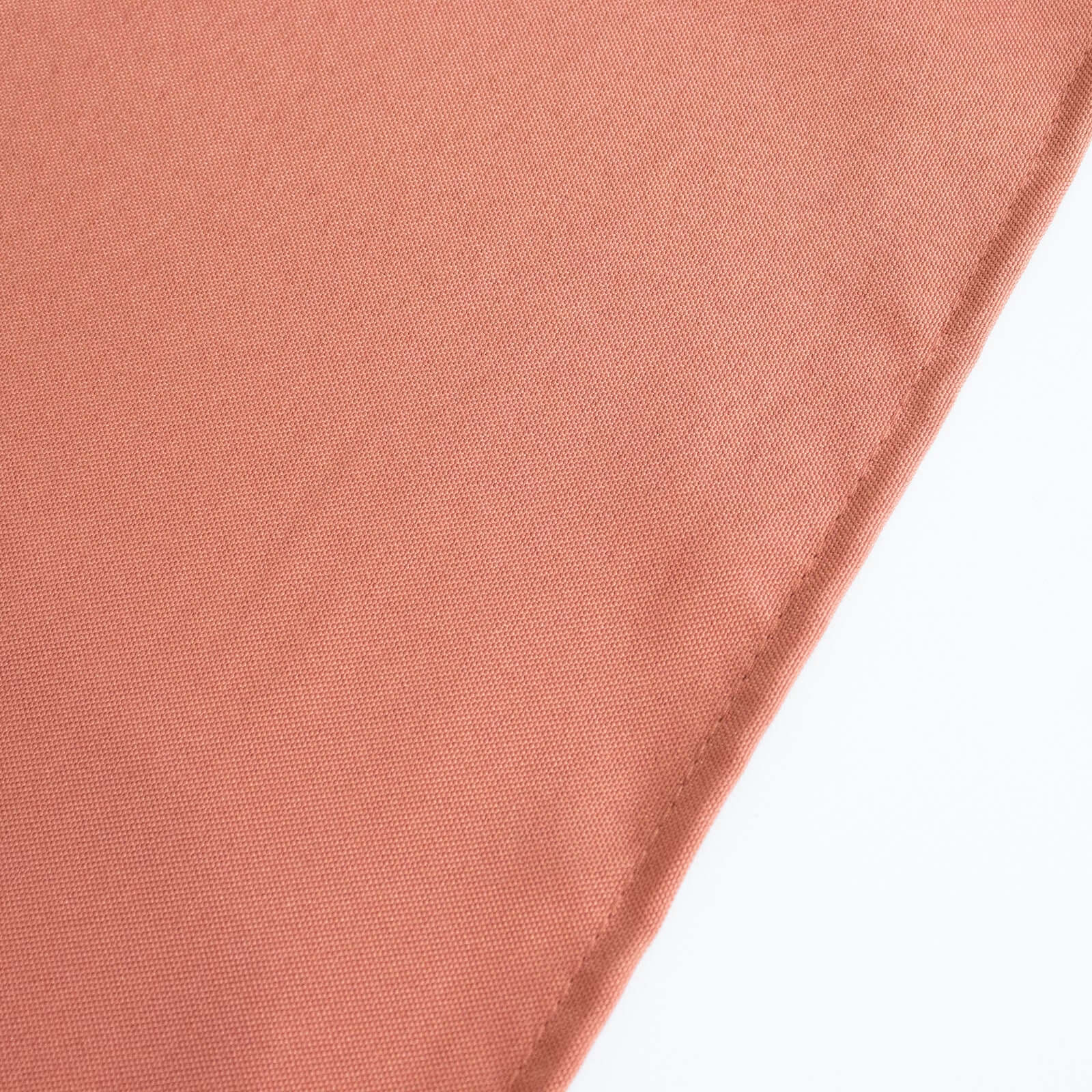 Premium Polyester Rectangle Tablecloth 90"x156" Terracotta (Rust) - Seamless 220GSM Wrinkle-Resistant & Durable Finish - Image 13