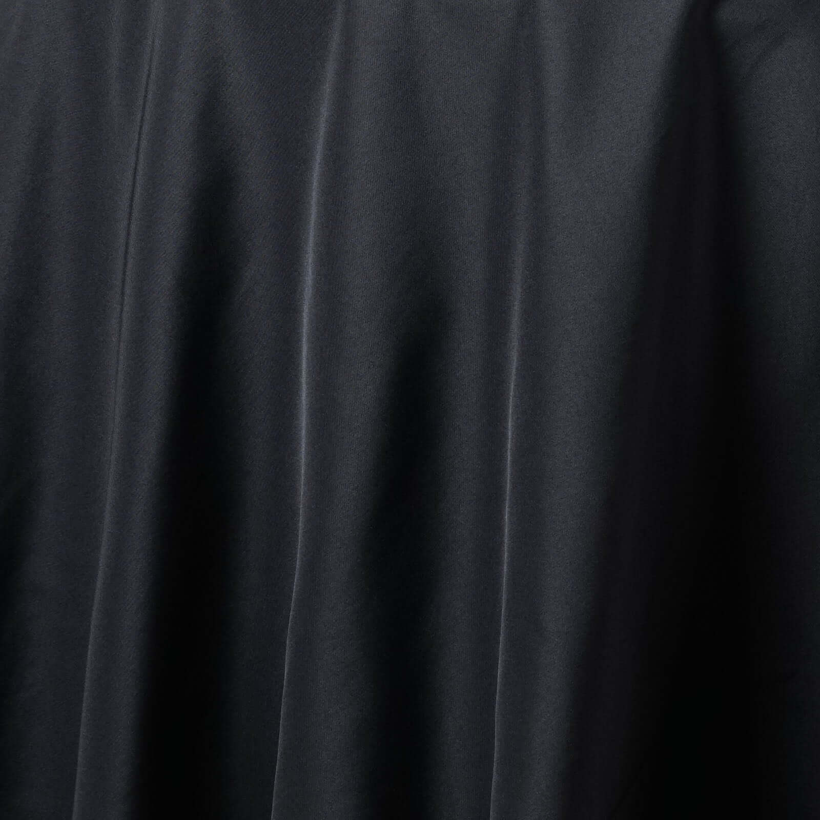 Premium Polyester Round Tablecloth 120" Black - Seamless 220GSM Wrinkle-Resistant & Durable Table Cover - Image 7