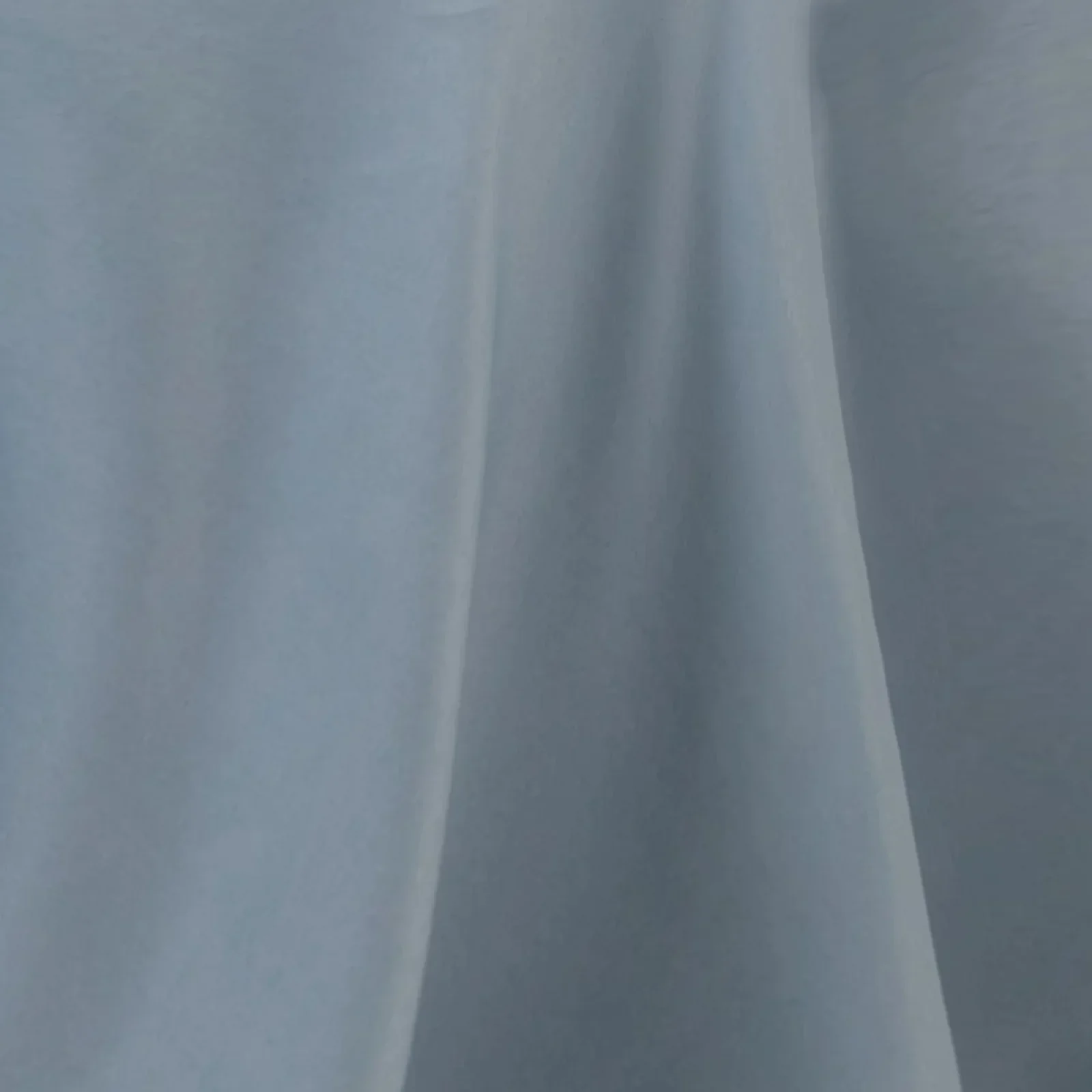 Premium Polyester Round Tablecloth 120" Dusty Blue - Seamless 220GSM Table Cover - Image 7