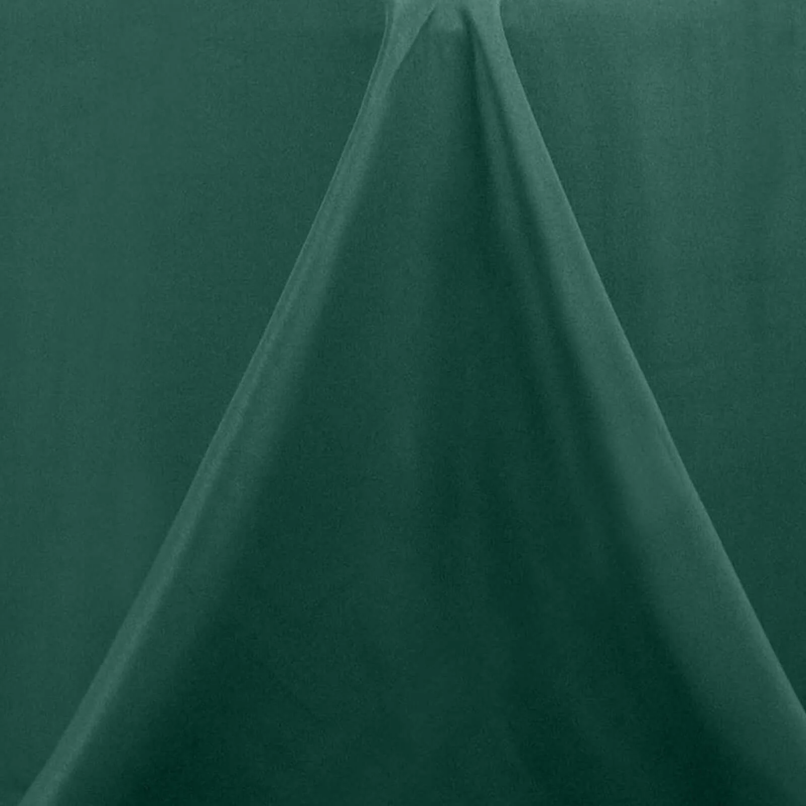Premium Polyester Round Tablecloth 132" Hunter Emerald Green - Seamless 220GSM Table Cover - Image 7