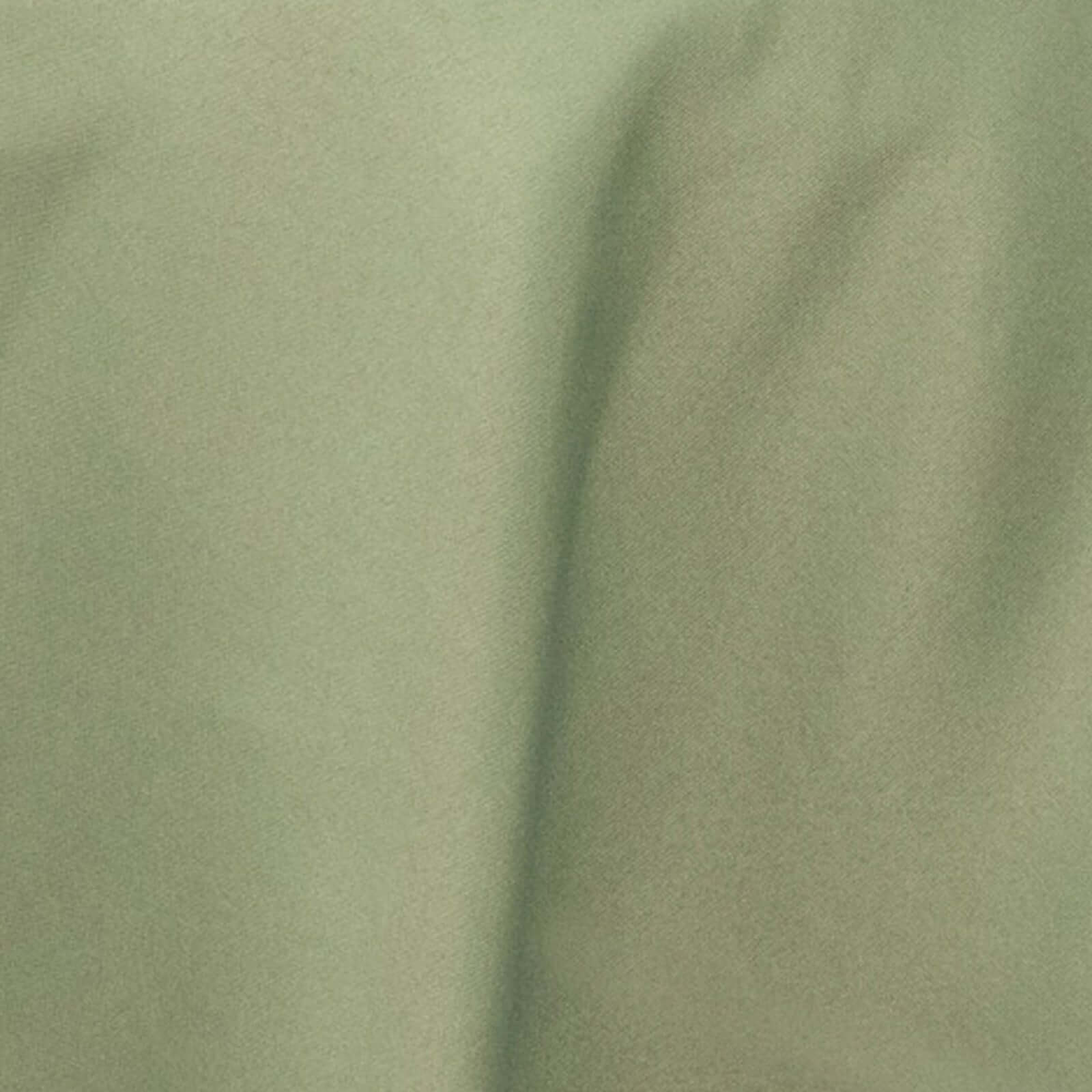 Premium Polyester Round Tablecloth 90" Dusty Sage Green - 220GSM Wrinkle-Resistant & Durable Table Cover - Image 8