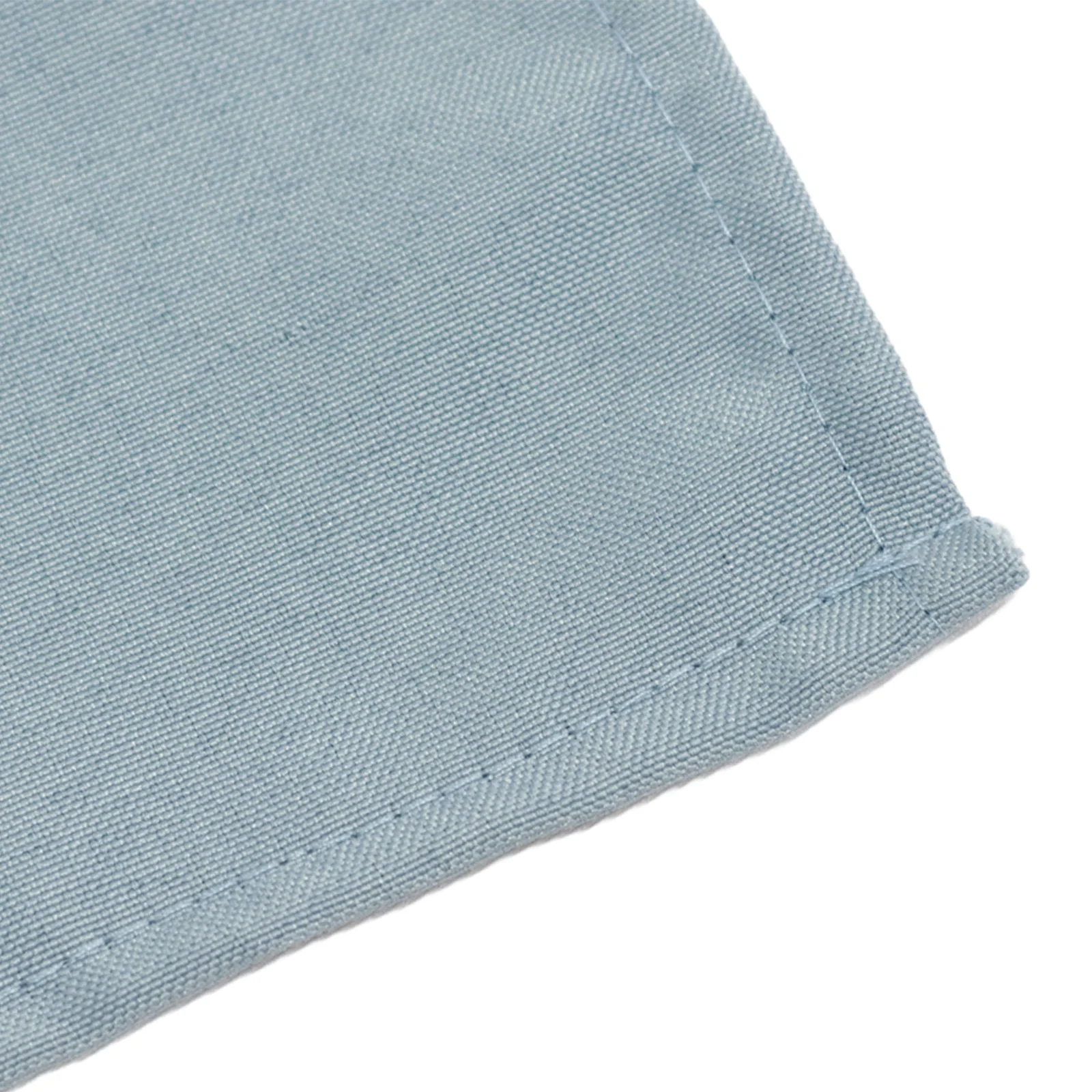 Premium Polyester Square Table Overlay 54"x54" Dusty Blue - 220GSM Wrinkle-Resistant Table Topper - Image 8