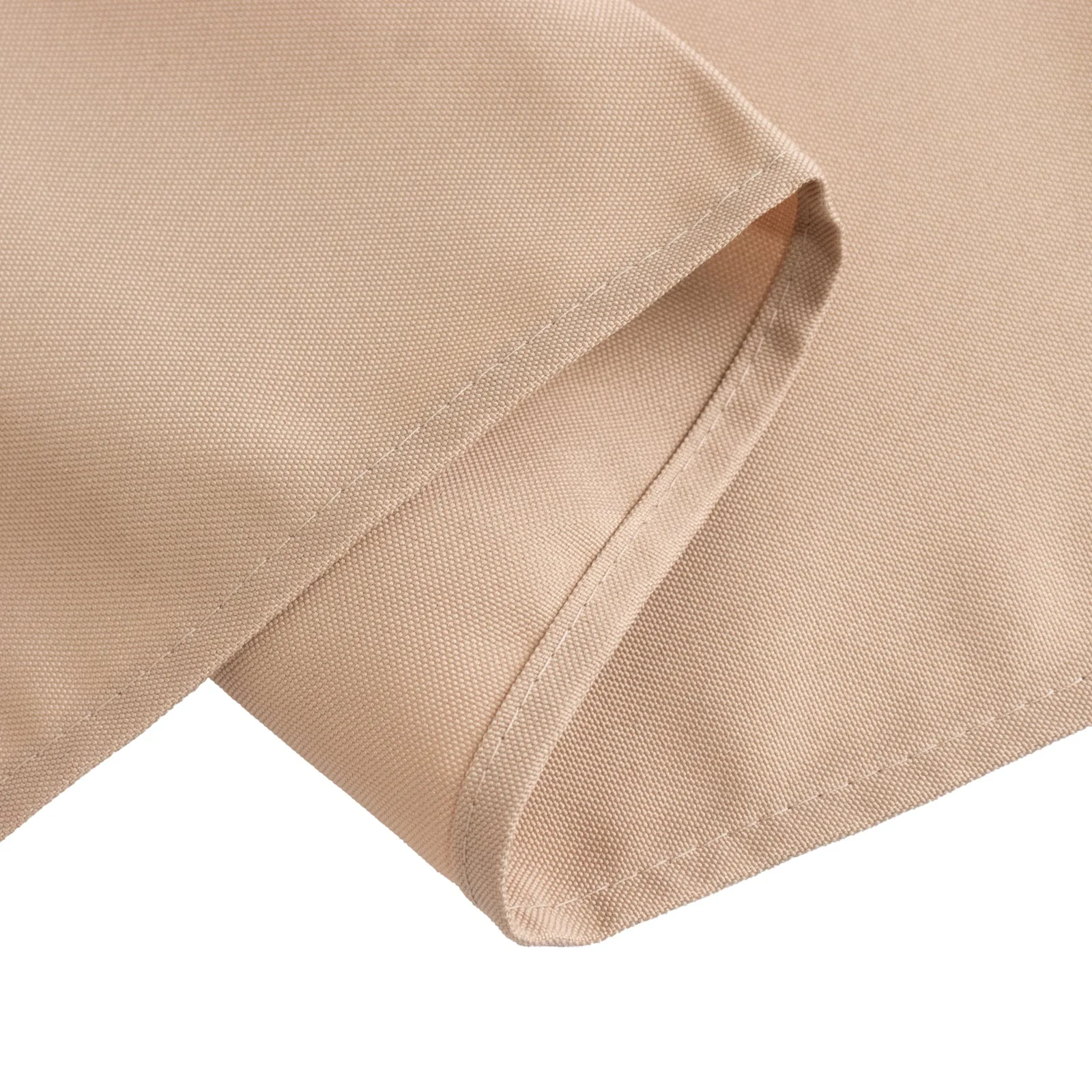 Premium Polyester Square Table Overlay 54"x54" Nude - 220GSM Wrinkle-Resistant Table Topper - Image 7