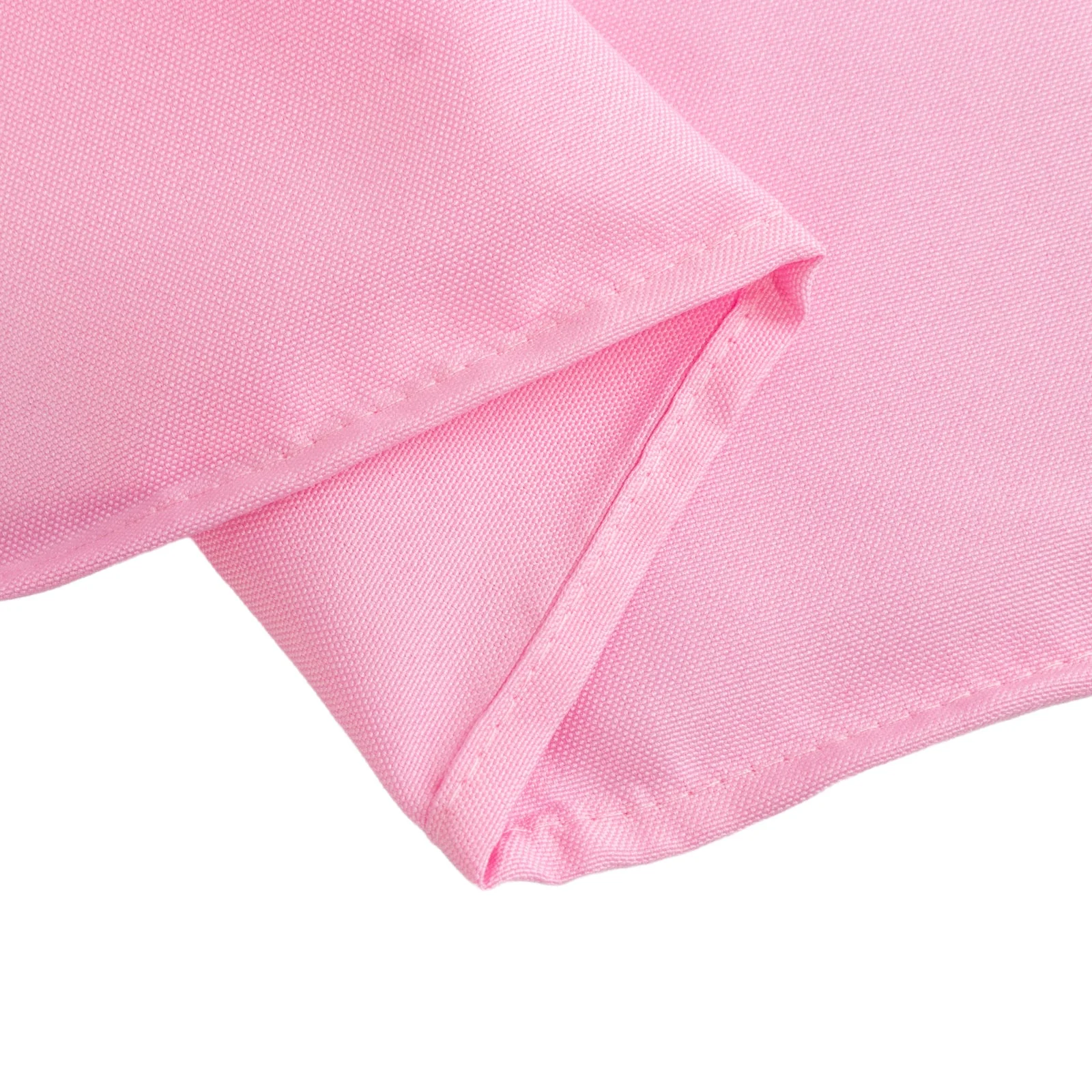 Premium Polyester Square Table Overlay 54"x54" Pink - 220GSM Wrinkle-Resistant Table Topper - Image 5