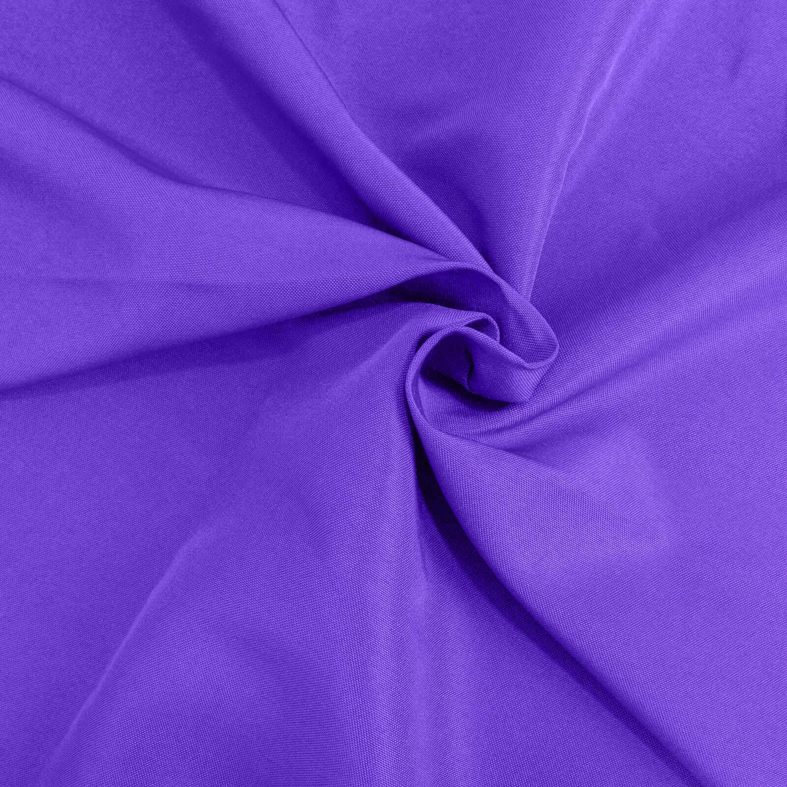 Premium Polyester Square Table Overlay 54"x54" Purple - 220GSM Wrinkle-Resistant Table Topper - Image 3