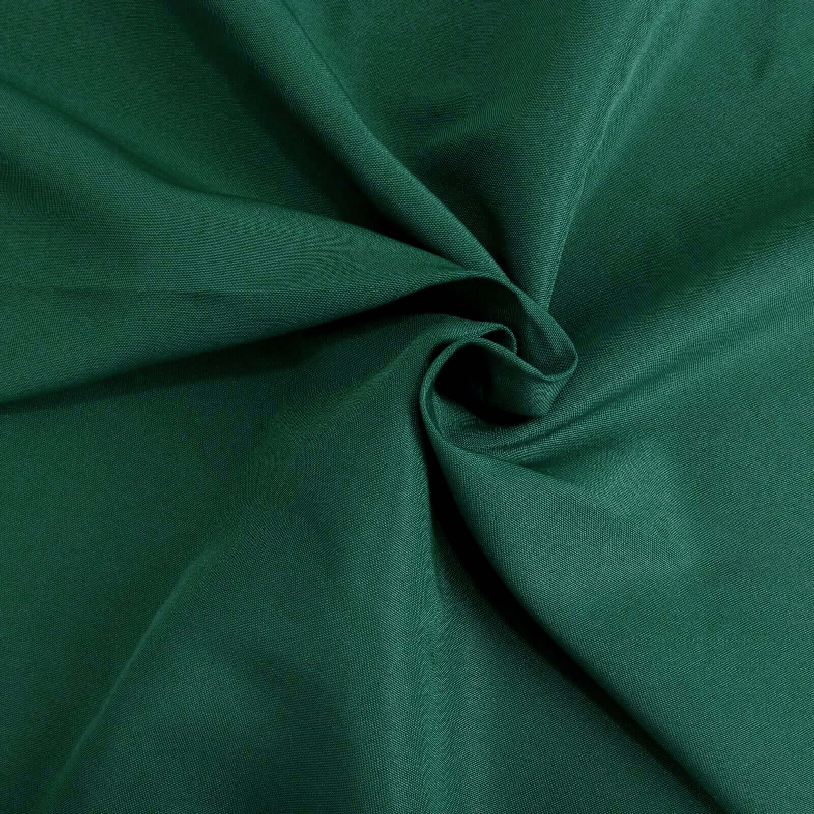 Premium Polyester Square Table Overlay 70"x70" Hunter Emerald Green - 220GSM Wrinkle-Resistant Table Topper - Image 5