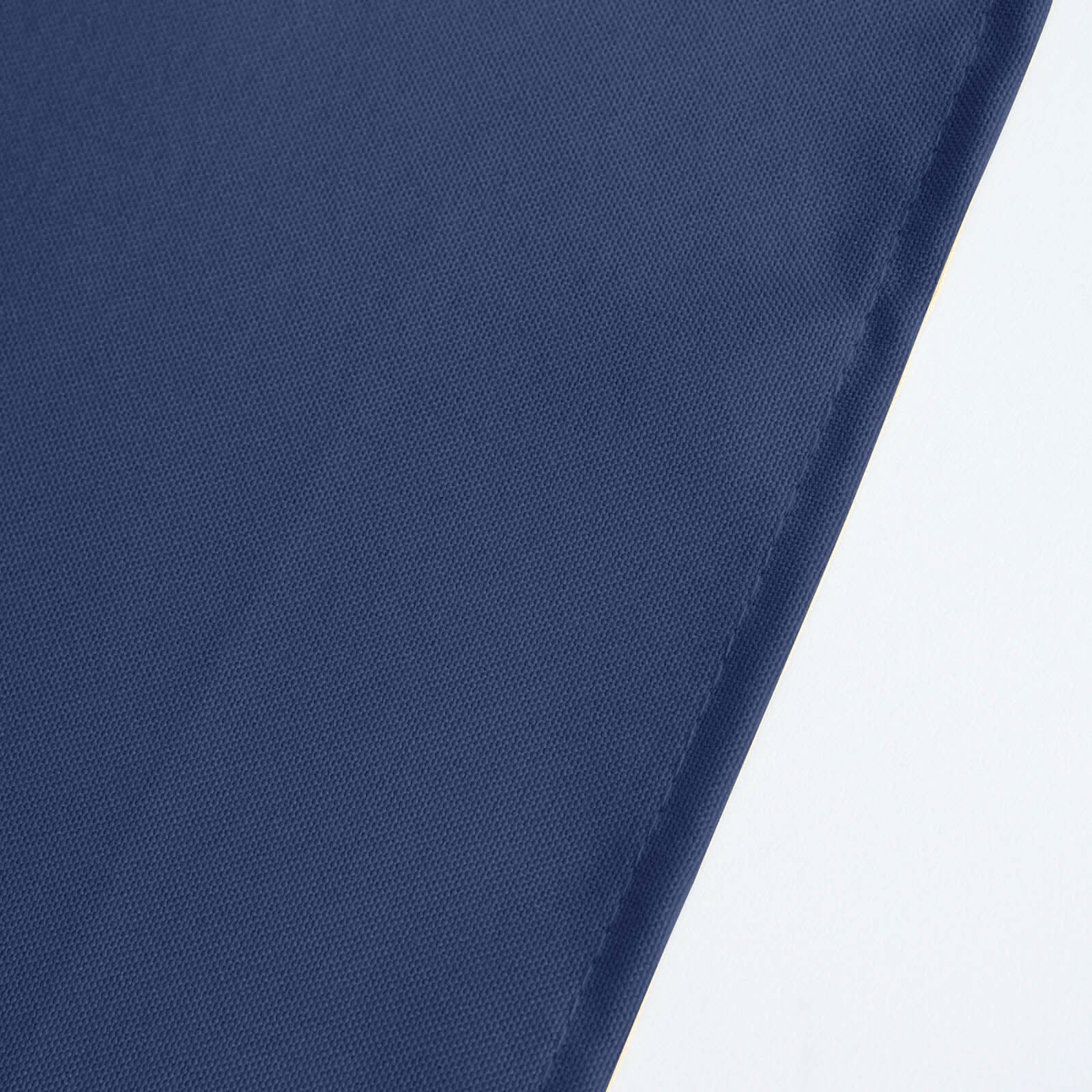 Premium Polyester Square Table Overlay 70"x70" Navy Blue - 220GSM Wrinkle-Resistant Table Topper - Image 5